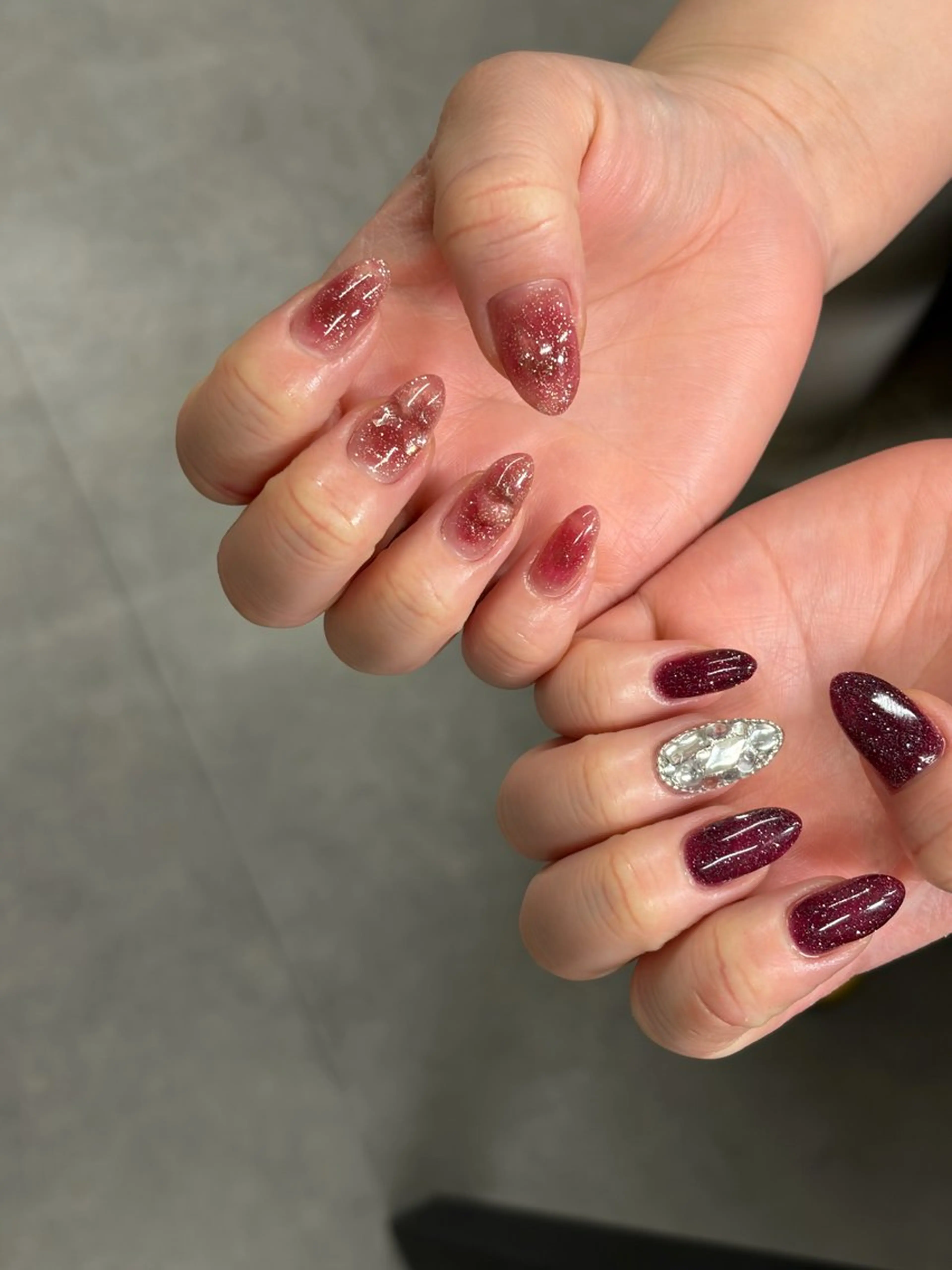 ネイル ハンドネイル パラジェル登録店　ネイルサロンeme所属・eme_ Mayukaのネイルデザイン