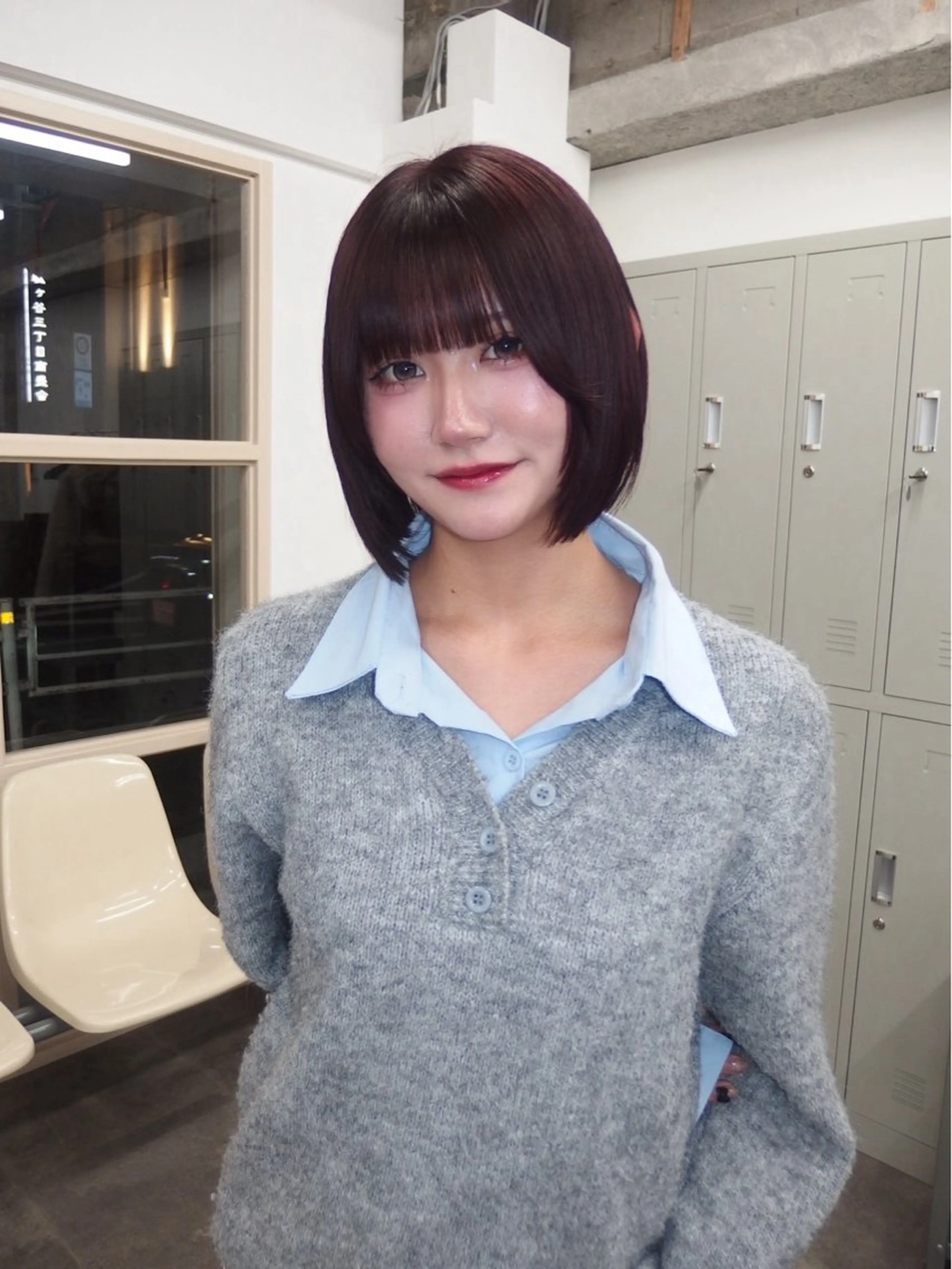 ショート 水野谷遥/ハイトーン /カラーモデル🎀のヘアスタイル