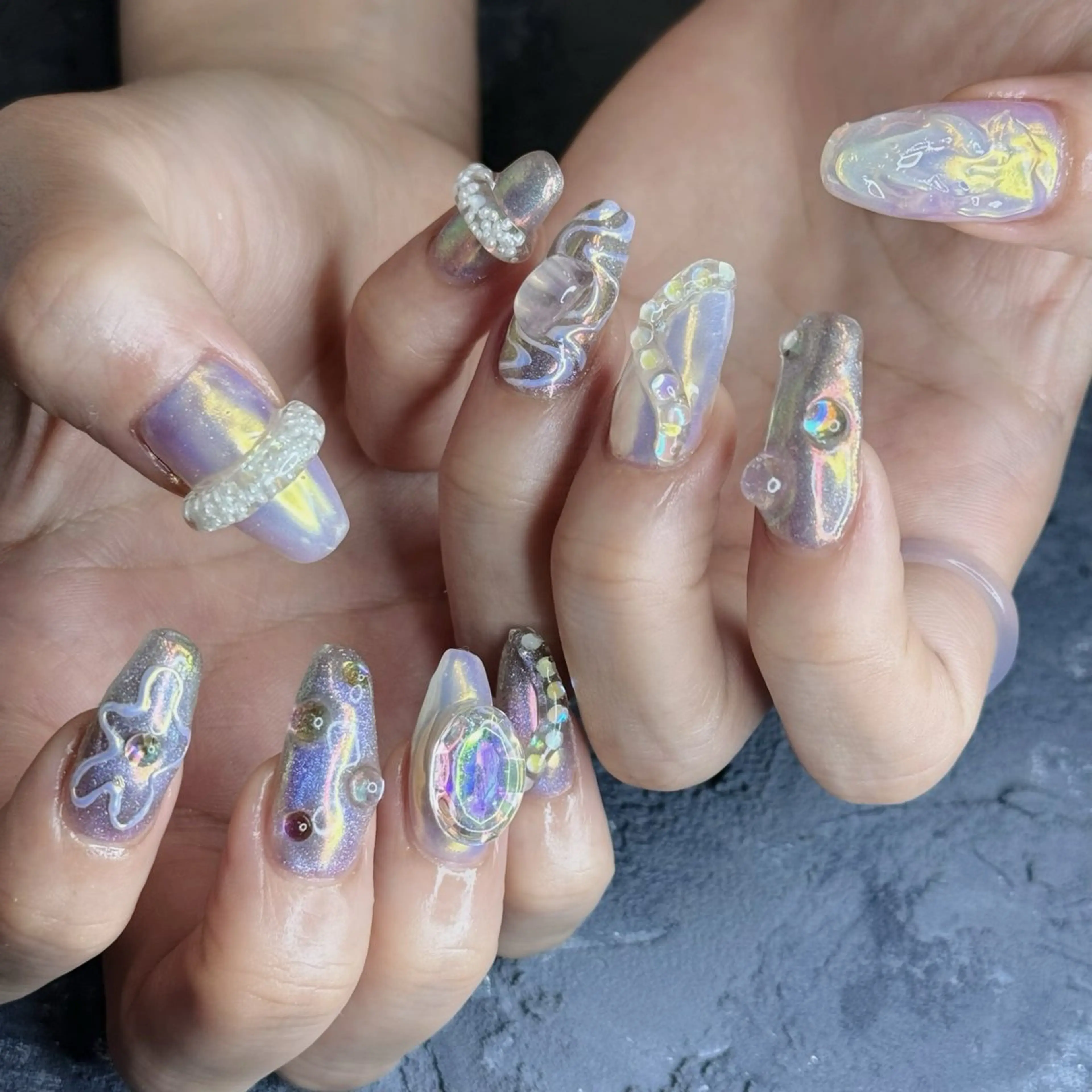 ロング VOLLMOND nailのネイルデザイン