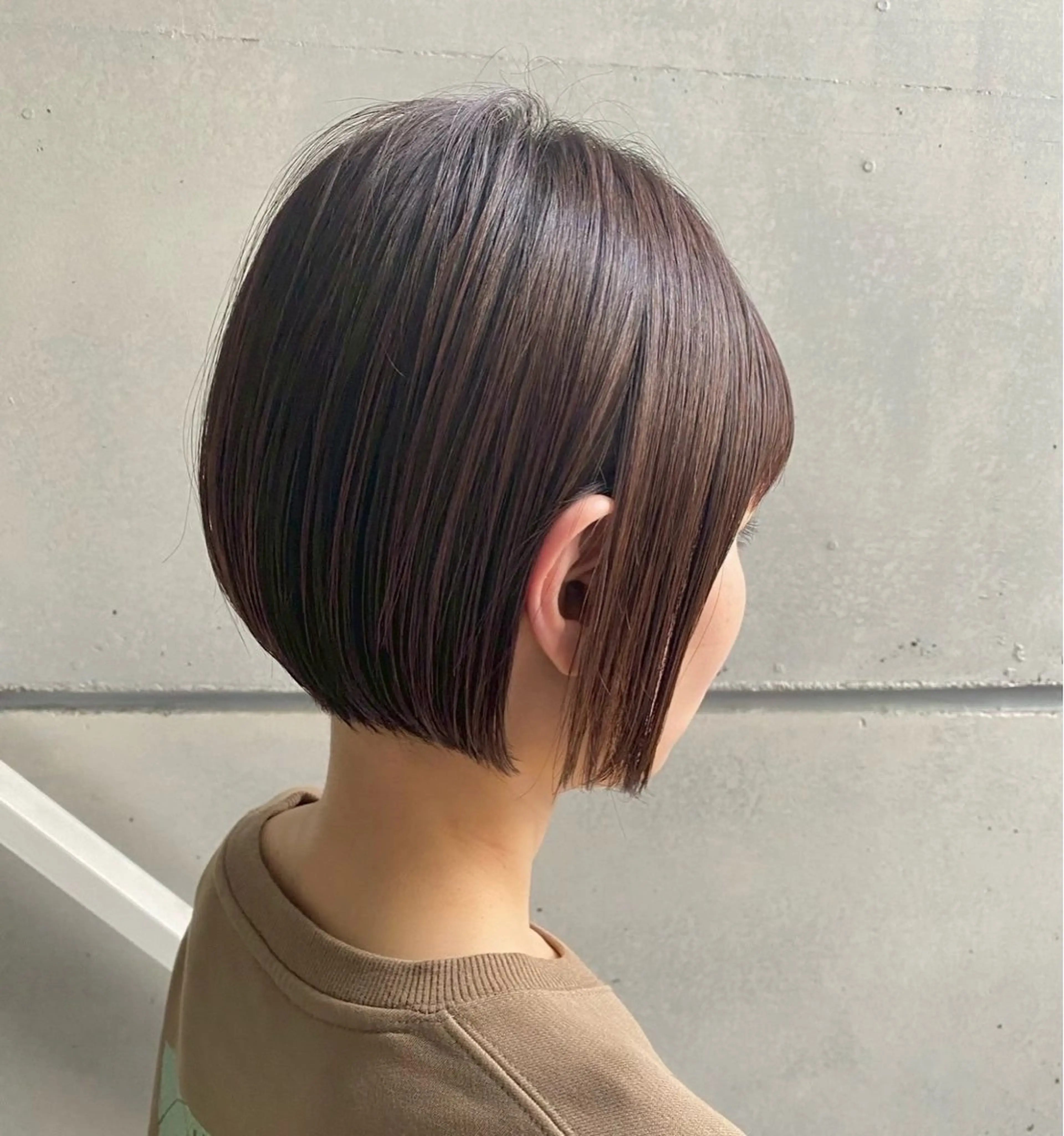 ショート ボブ カット ヘアカラー トリートメント Cadre新小岩🫧 栗原葵のヘアスタイル