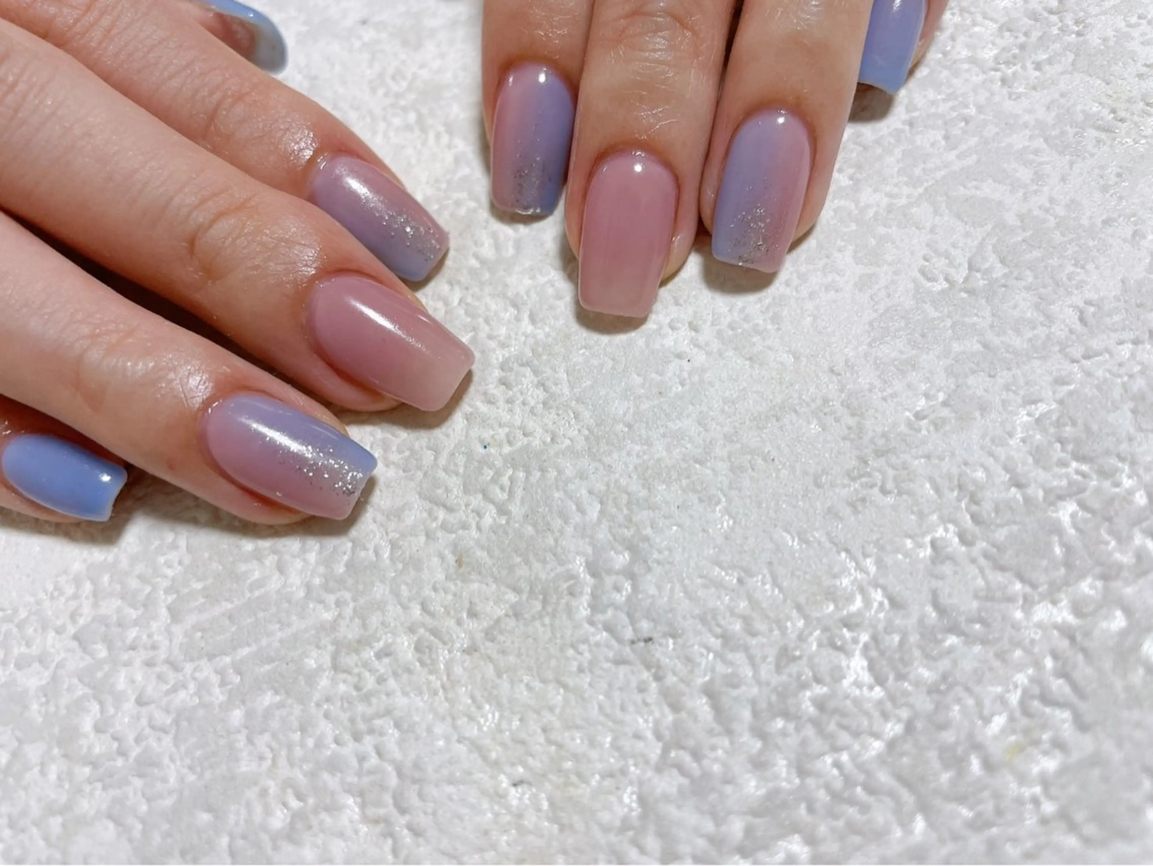 ネイル ジェルネイル ラメ(グリッター) メンズネイル パラジェル シンプルネイル kiki nail たまプラーザのネイルデザイン