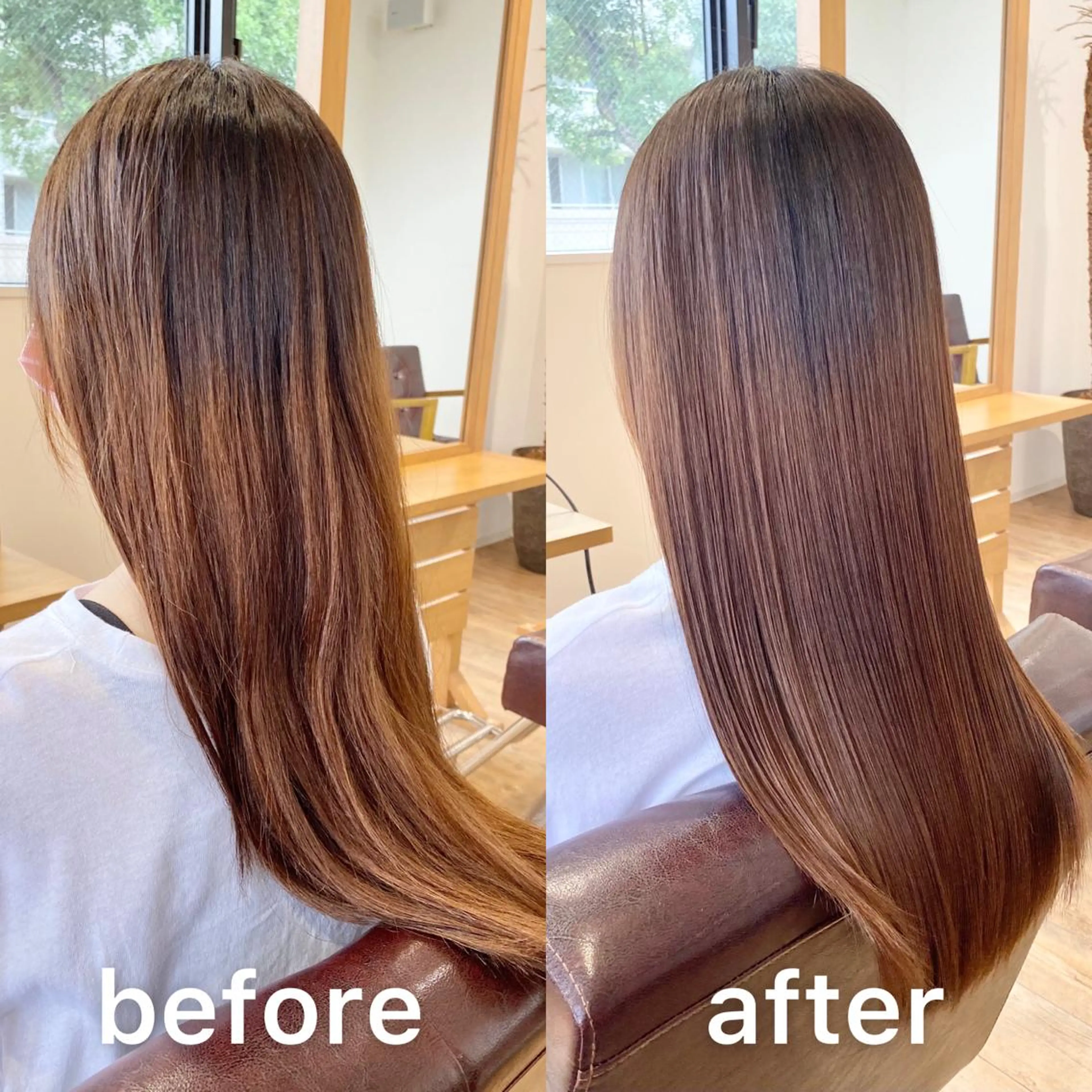 セミロング 髪質改善 縮毛矯正 トリートメント トリートメント KIZU 髪質改善 オカルト怪談のヘアスタイル