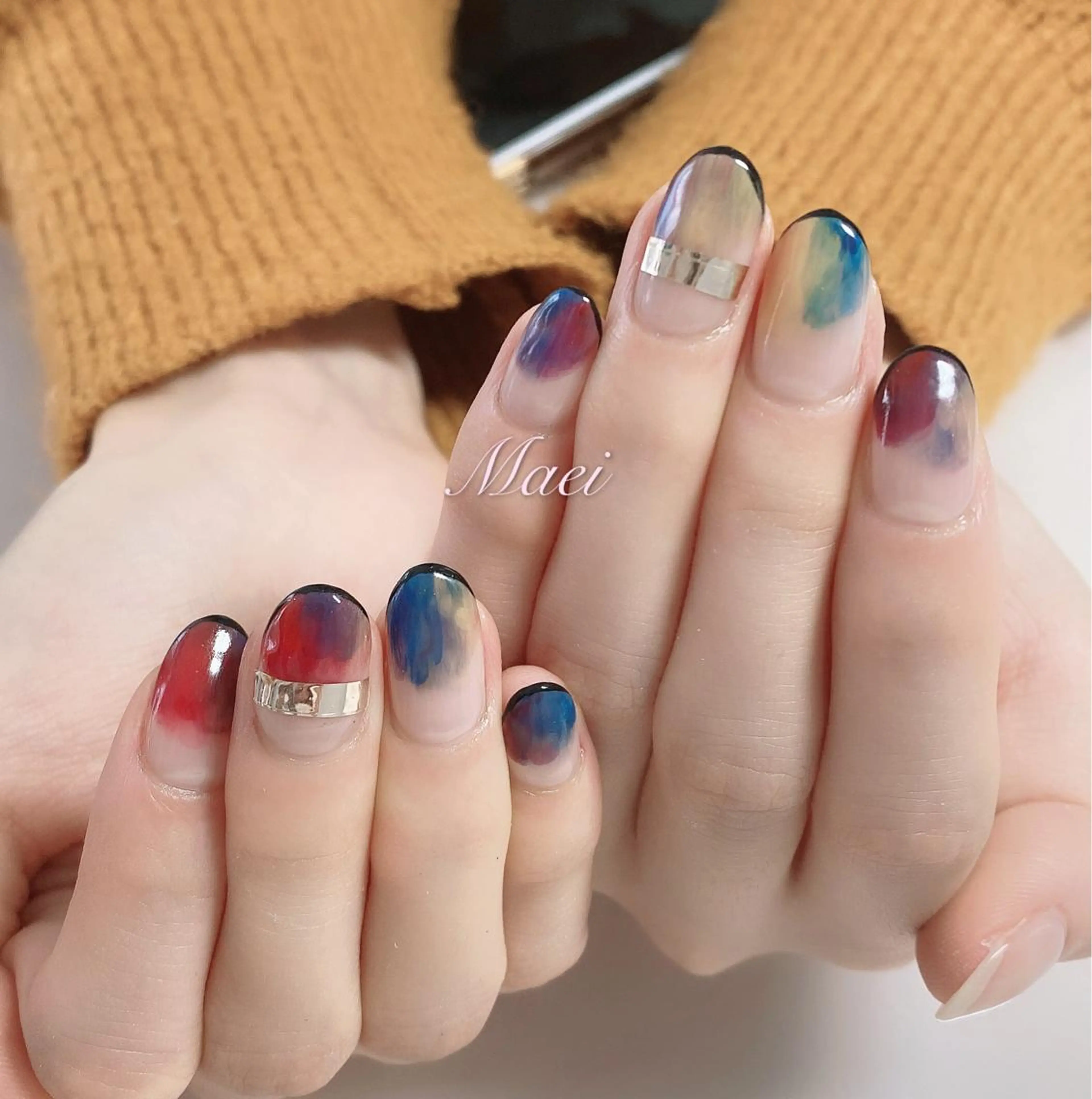 ネイル ハンドネイル ハンドケア NIMO ネイルサロンのネイルデザイン