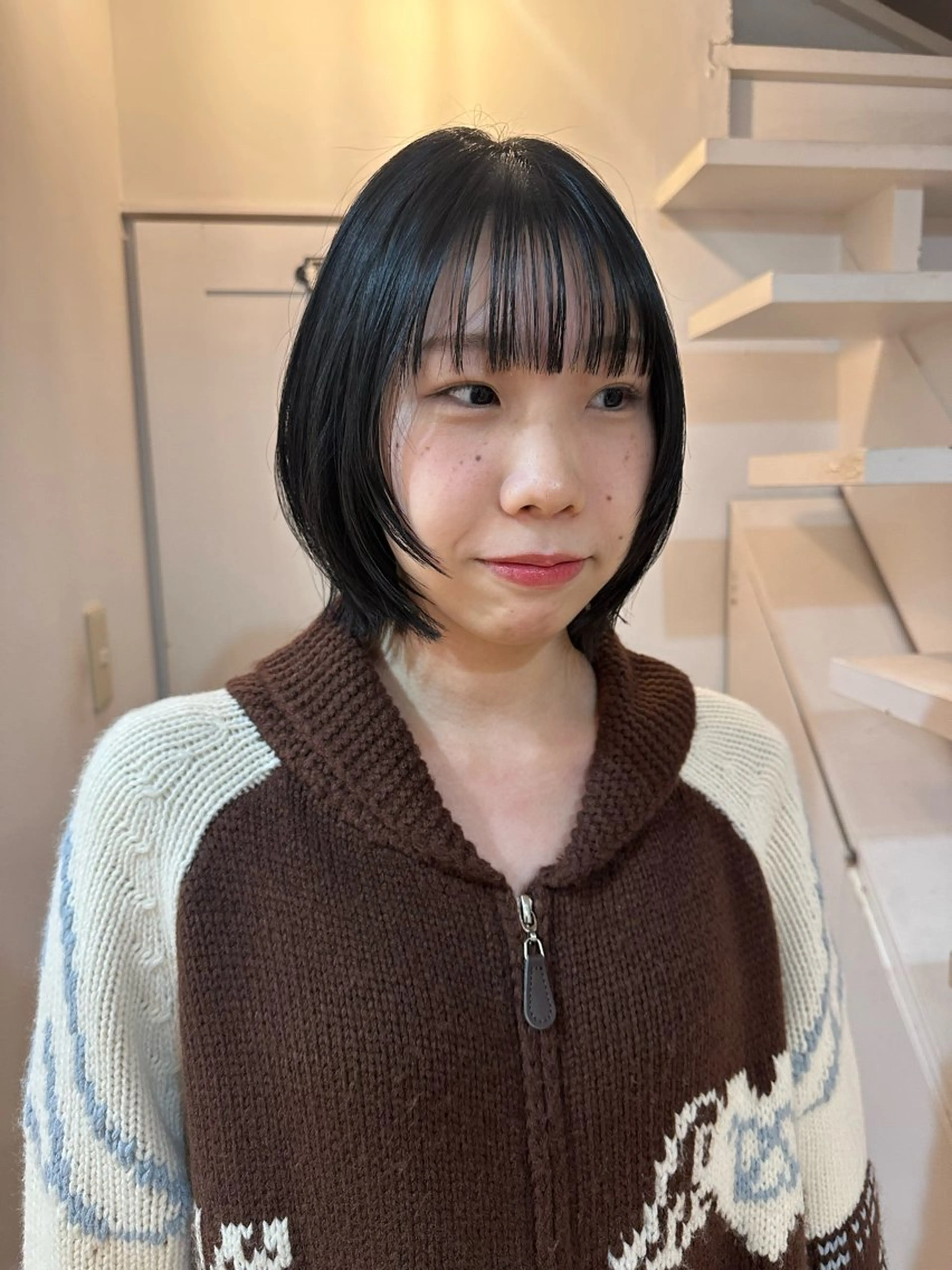 ショート ショートレイヤー レイヤーカット ショートヘア カット 縮毛矯正 nanaka/ レイヤーカットのヘアスタイル