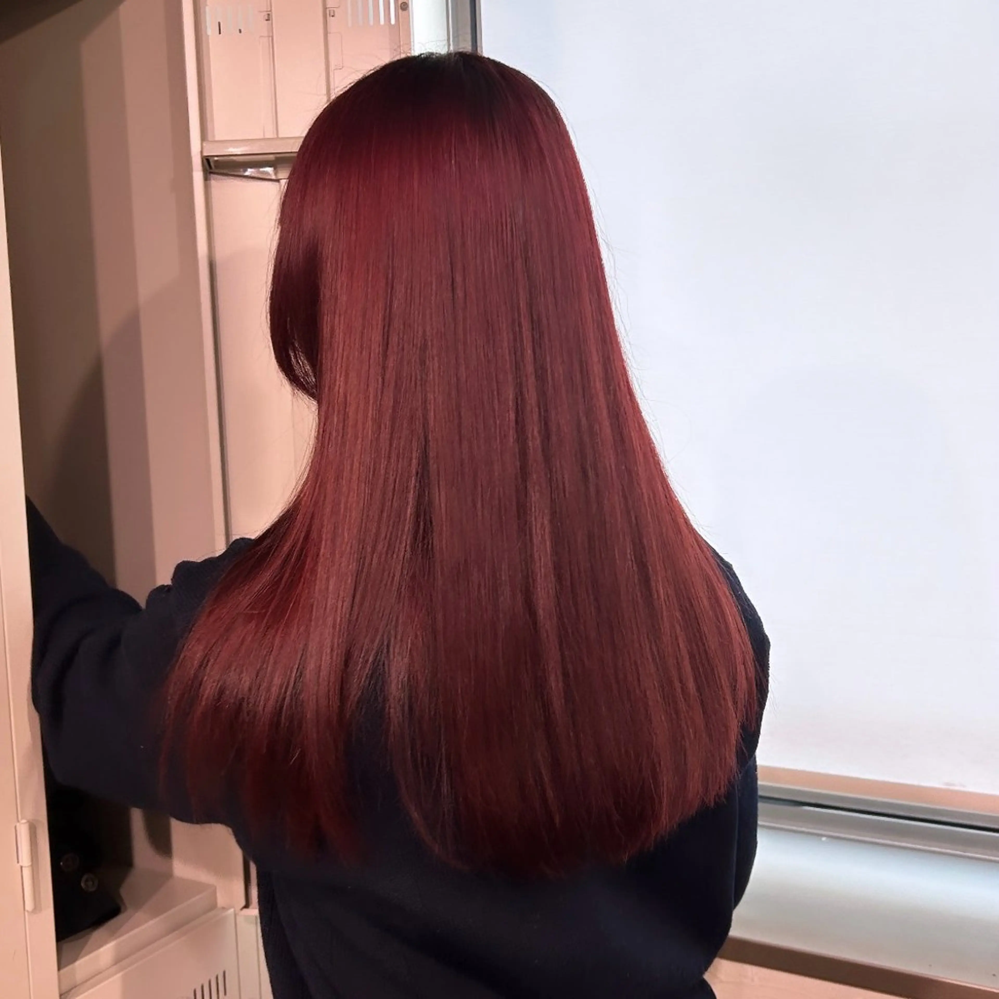 セミロング IS所属・横浜美容室/透明感 カラー/レイヤーのヘアスタイル