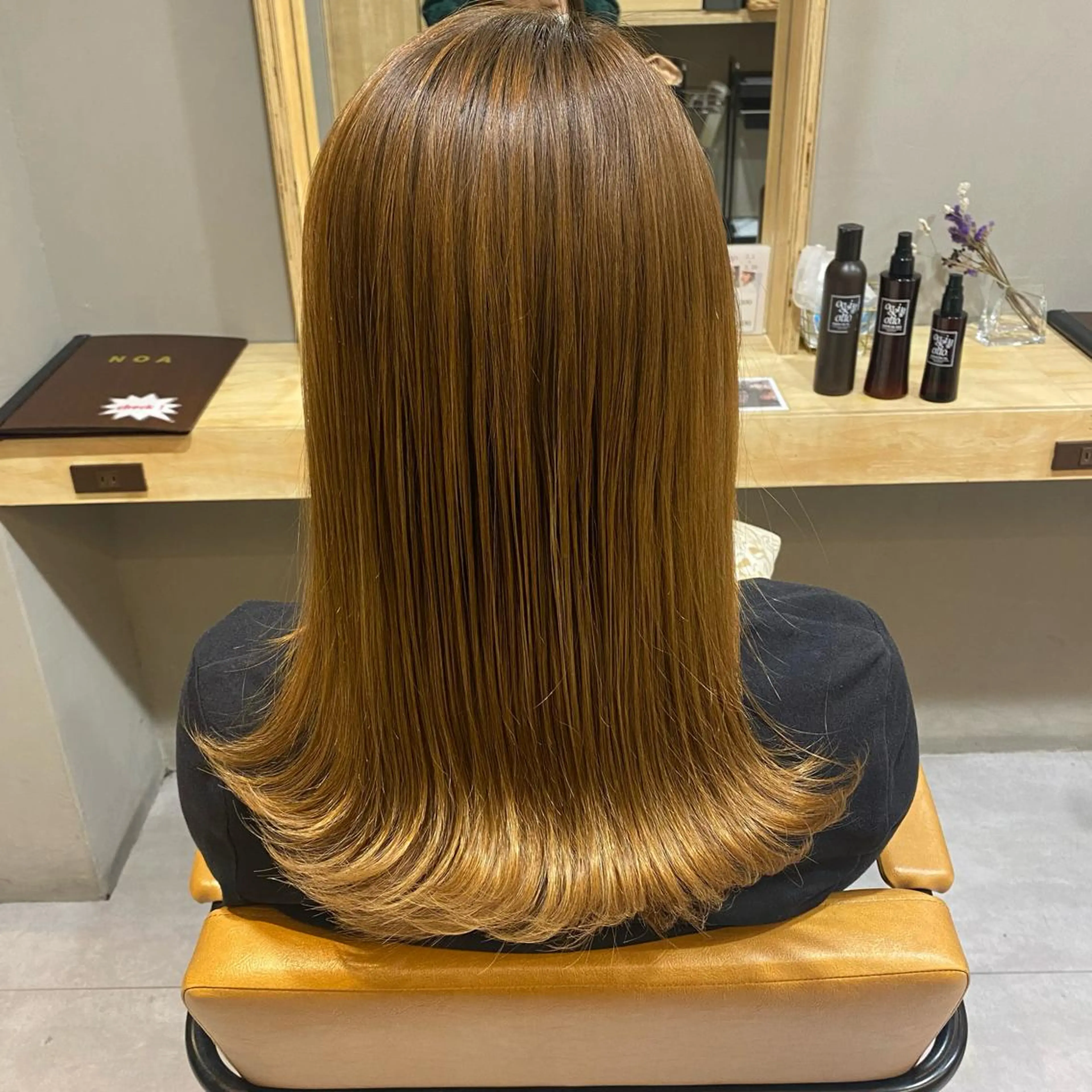 ロング 髪質改善 トリートメント 水口 莉央のヘアスタイル