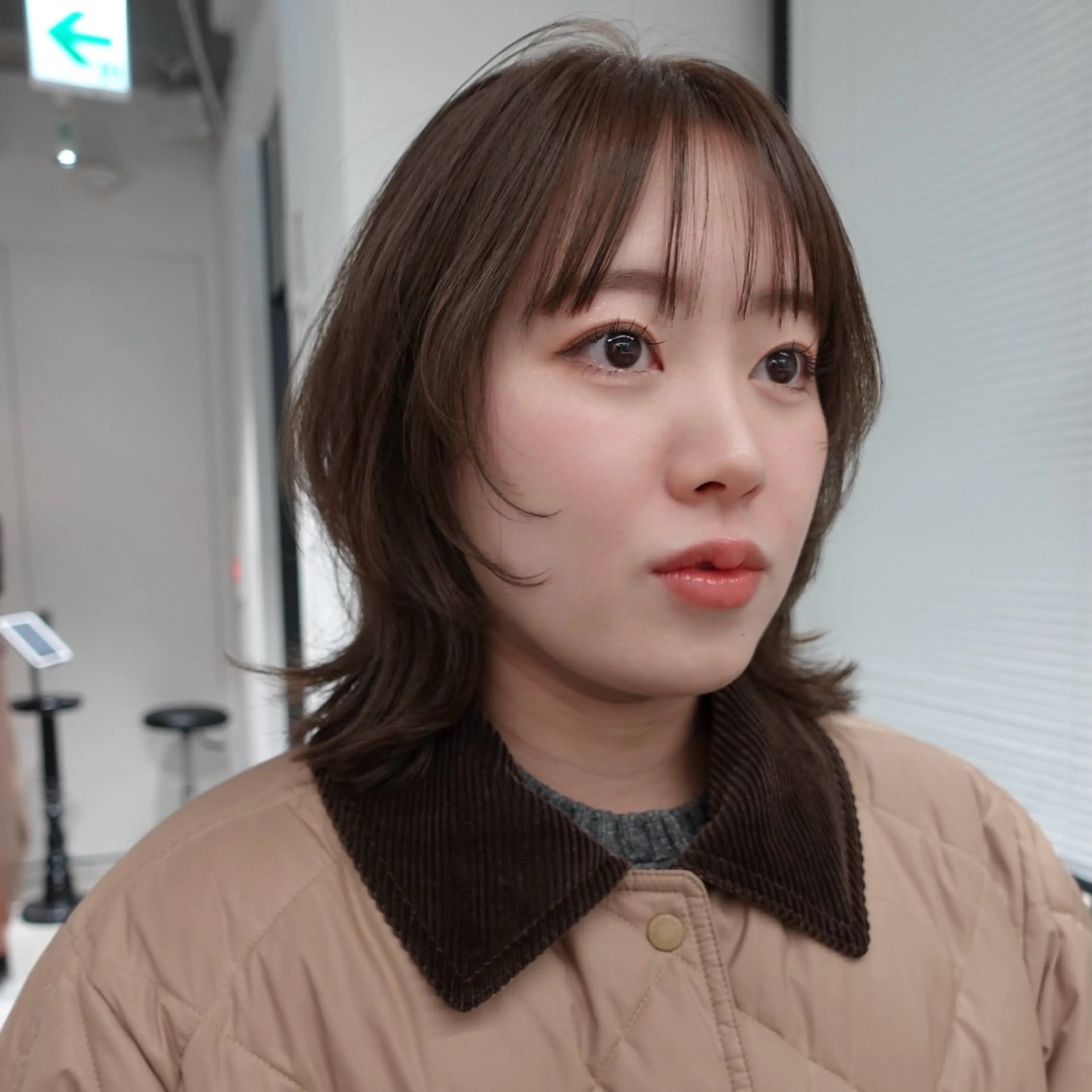 ミディアム カラー ヘアアレンジ ボブ レイヤーカット 🌐サトウ リョウ🌐のヘアスタイル