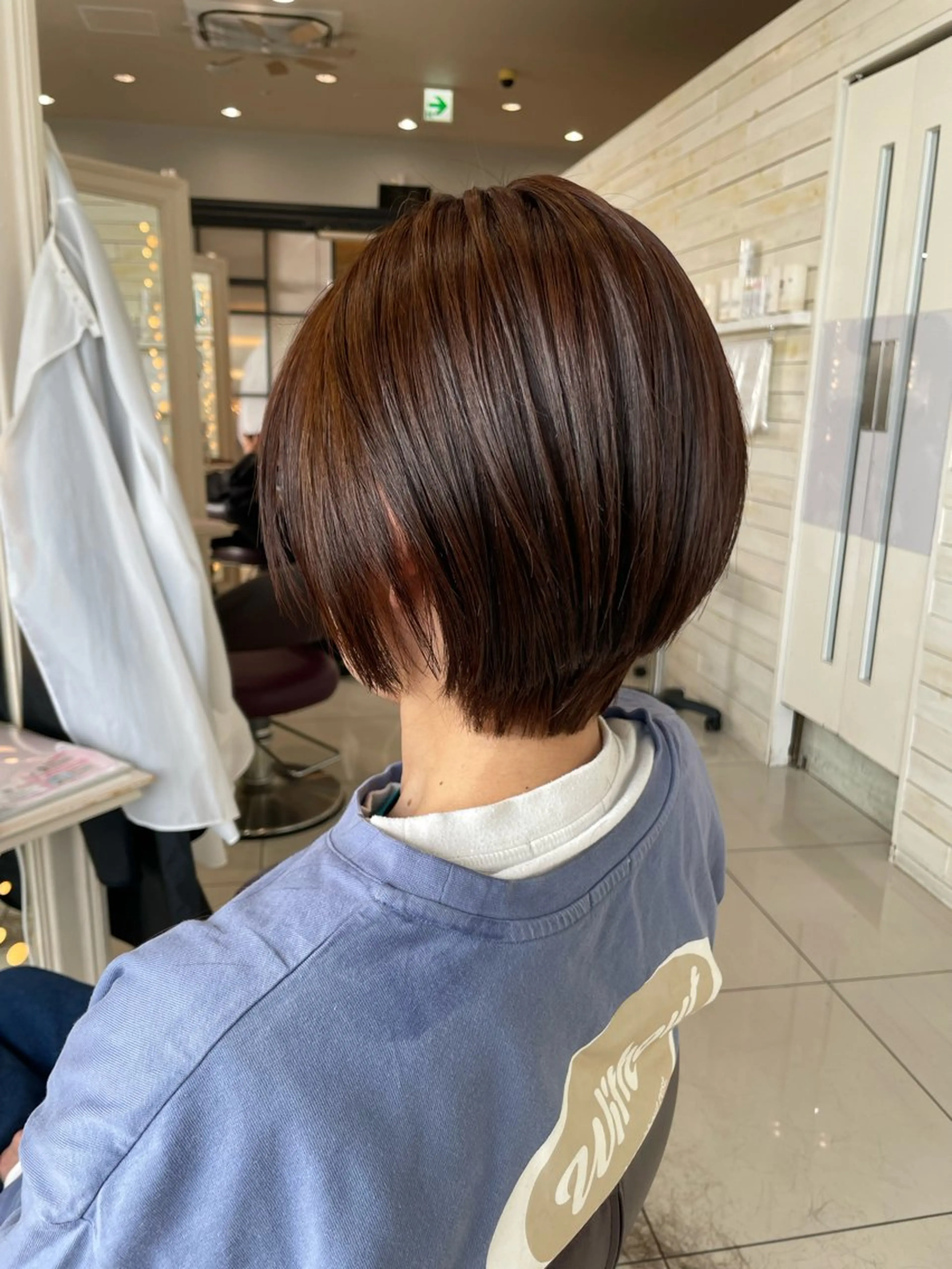 ショート 透明感color吉田 沙羅のヘアスタイル