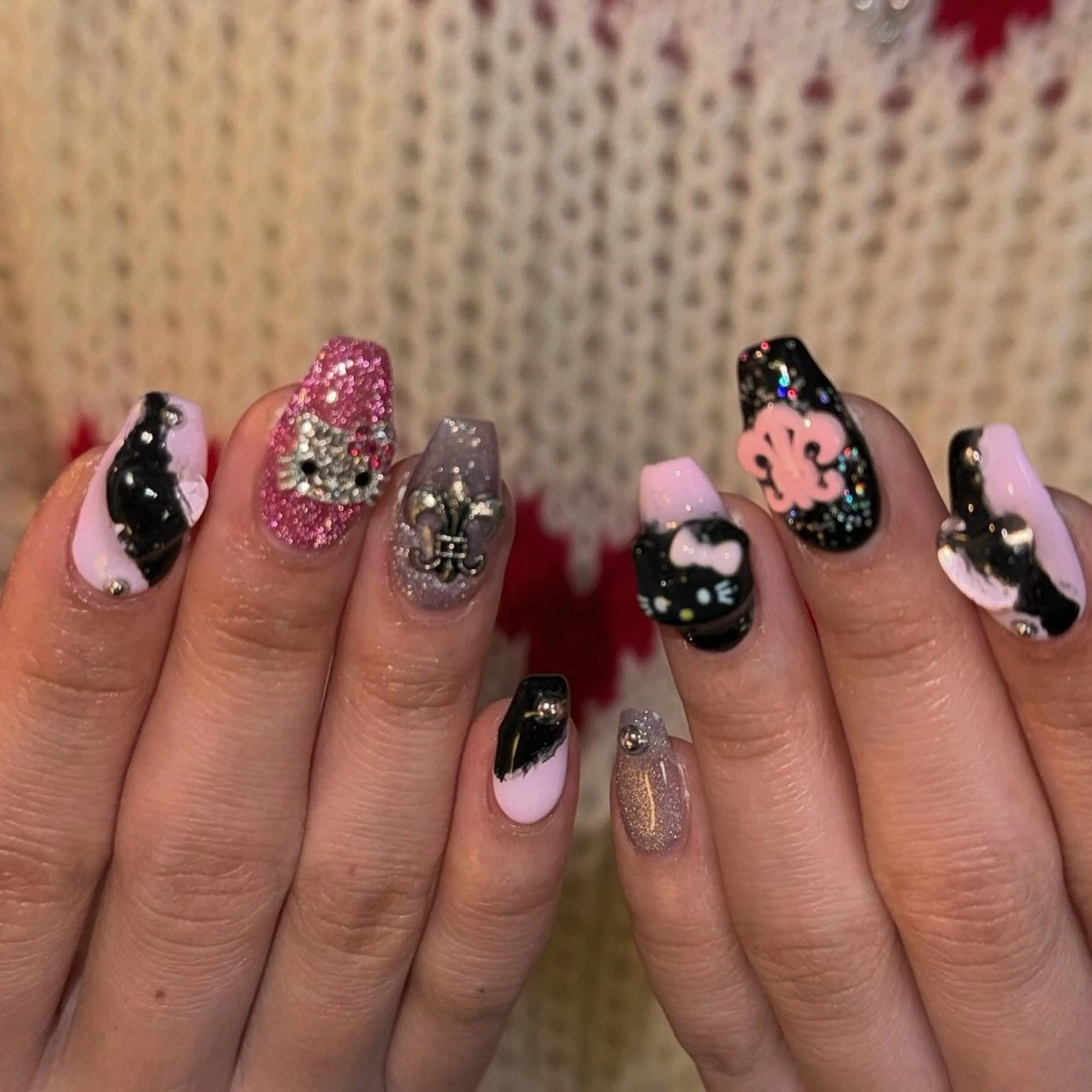 ネイル 個性派／中韓ネイル SAKURAのネイルデザイン