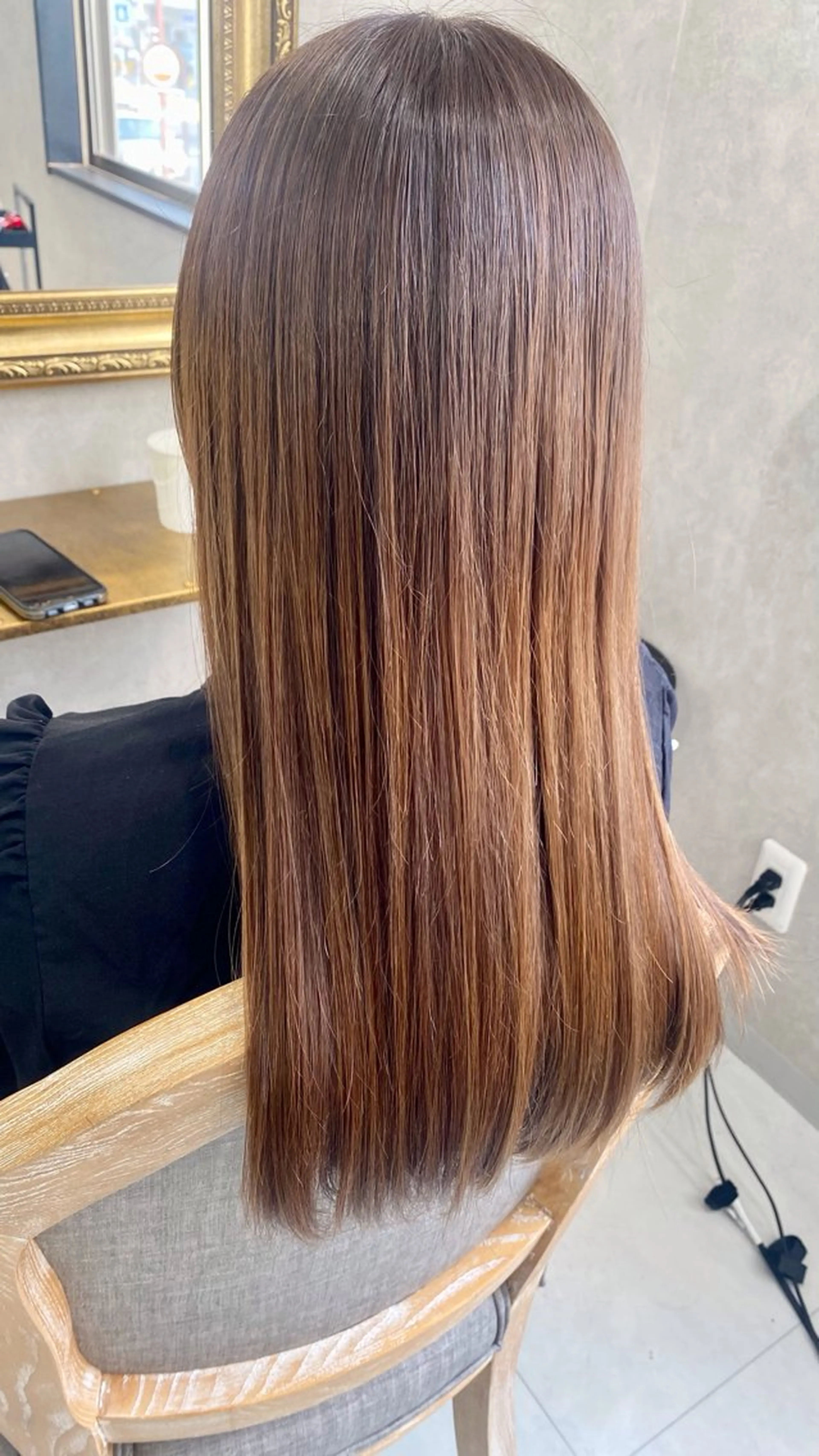 ロング カラー アッシュ アッシュブラウン ブラウンカラー ヘアカラー 森田 結吾のヘアスタイル