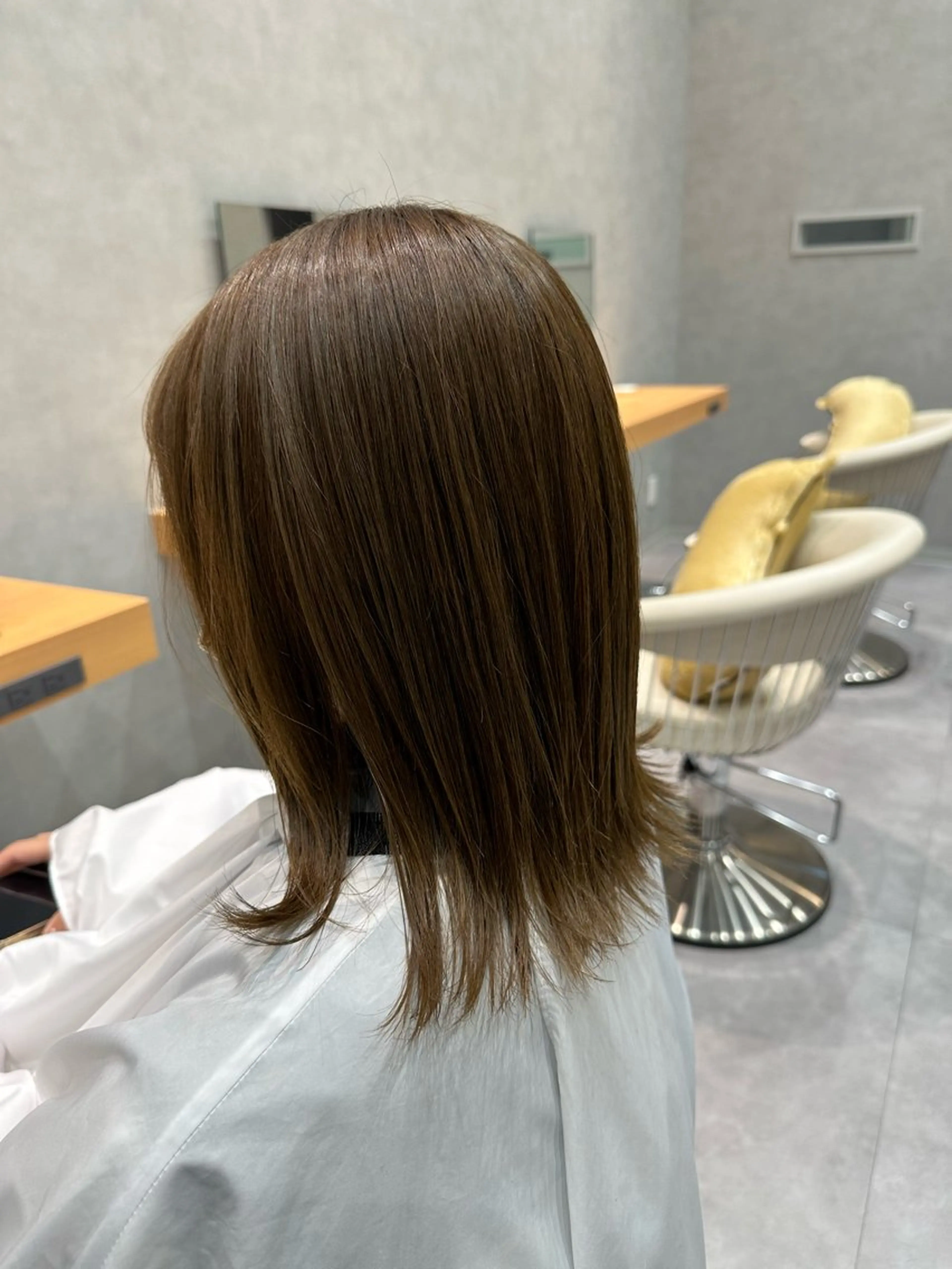 ミディアム one cover hair salon 1st所属・森 沙織のヘアスタイル