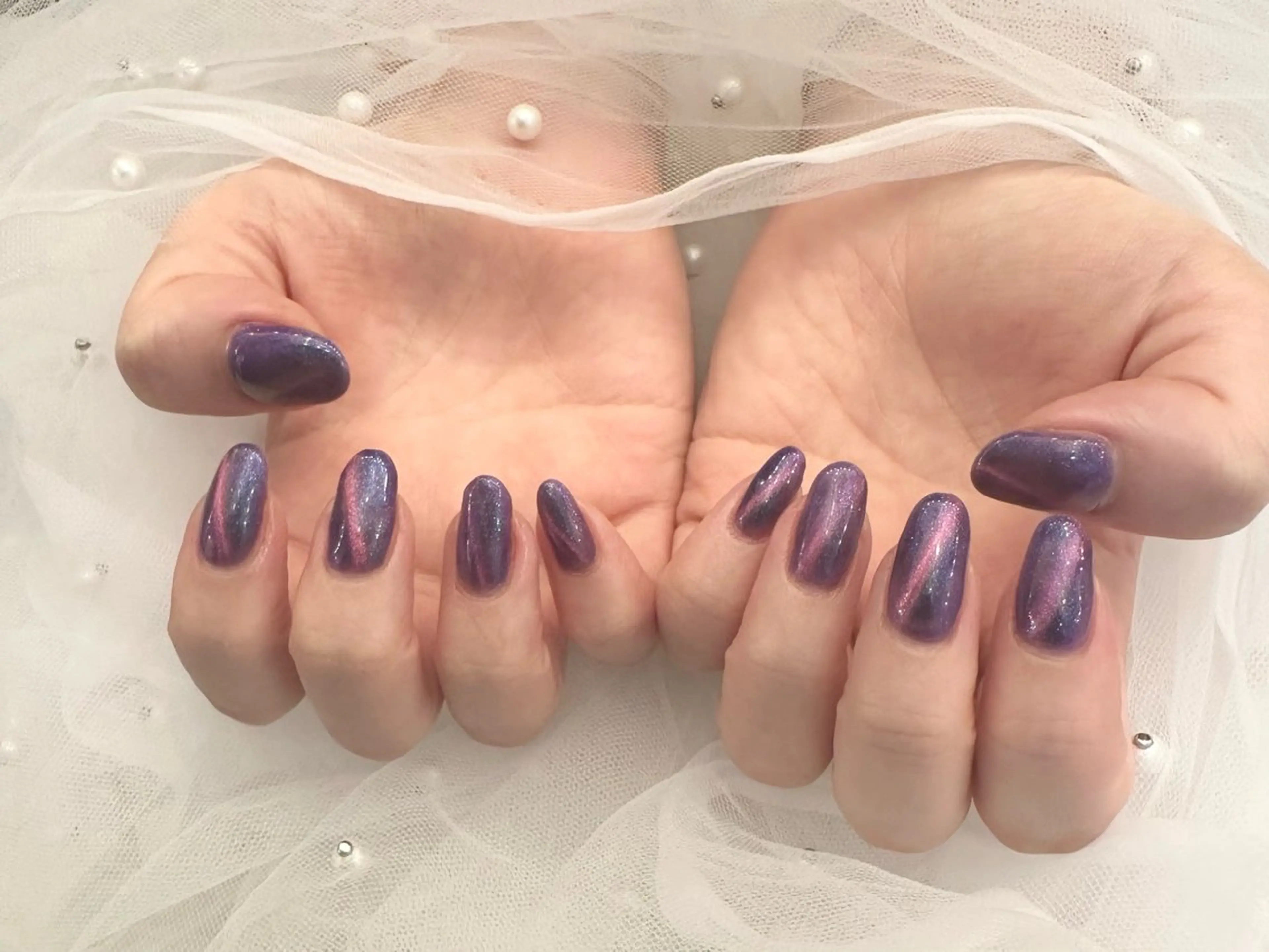 ネイル マグネットネイル nails alien Cのネイルデザイン