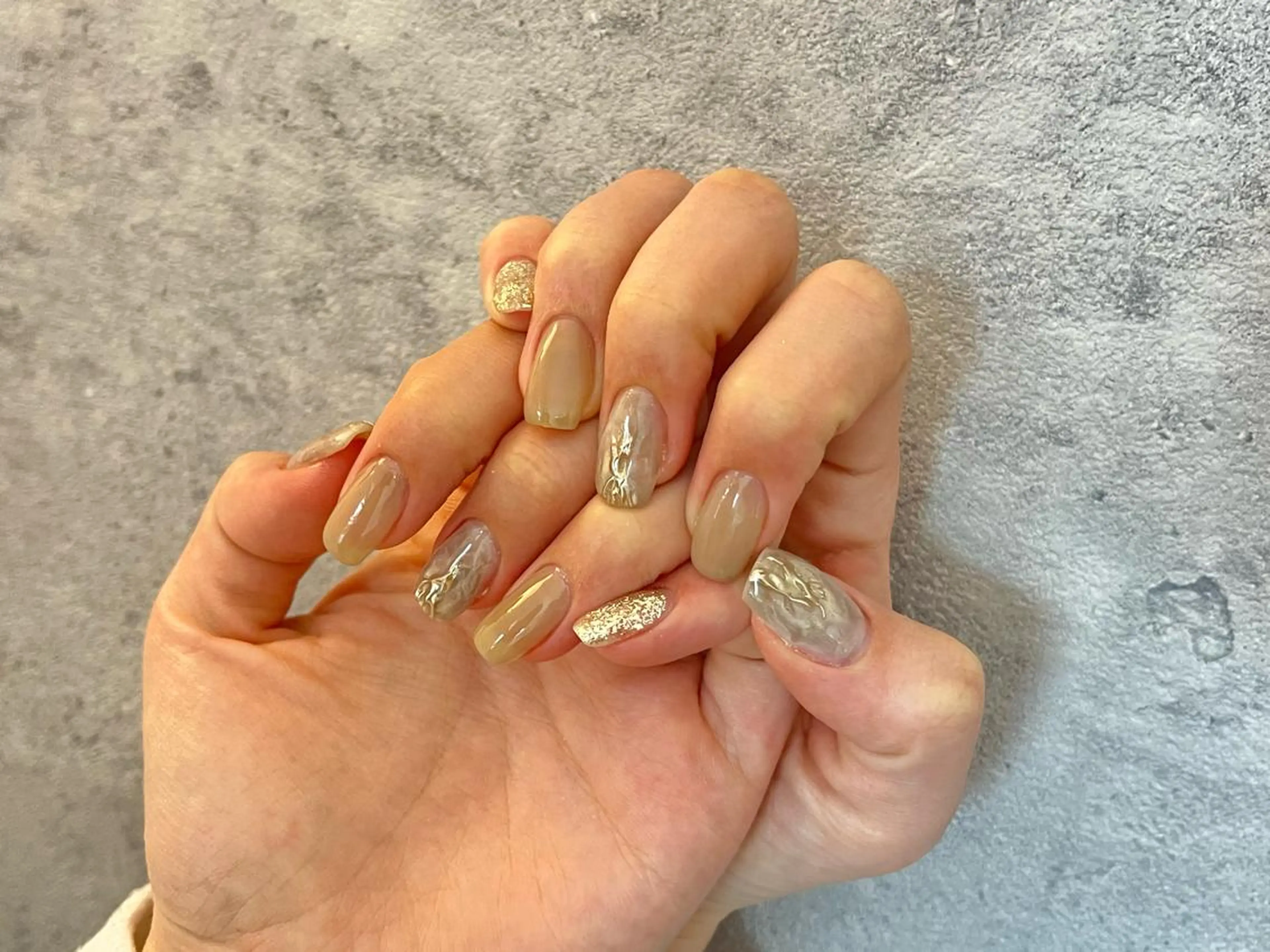 ネイル ニュアンスネイル Ray. Maayaのネイルデザイン