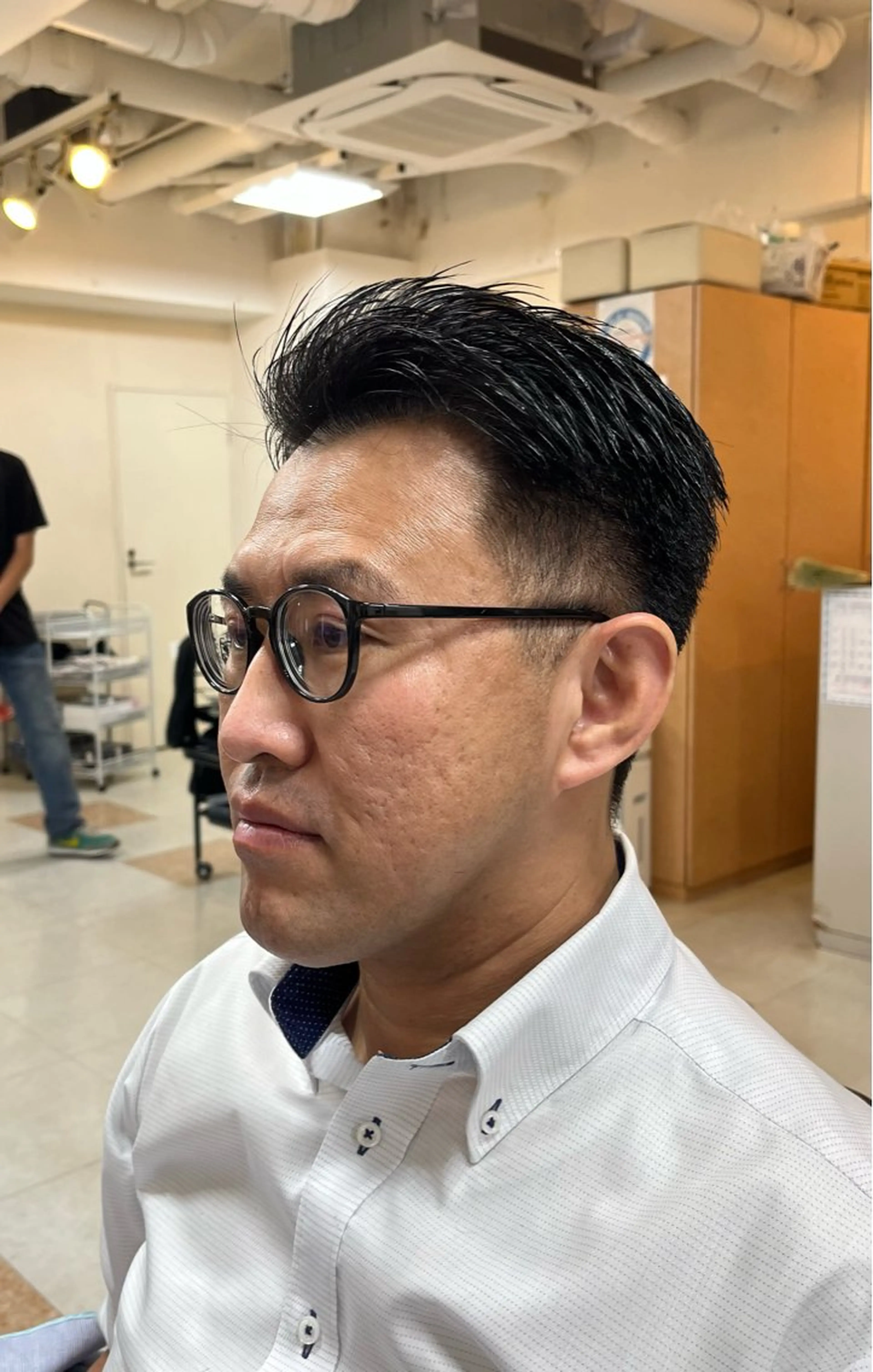 ミディアム メンズ COIFFURE DOUX(コアフィールドゥ)所属・✂︎men's hair✂︎立石亮のヘアスタイル