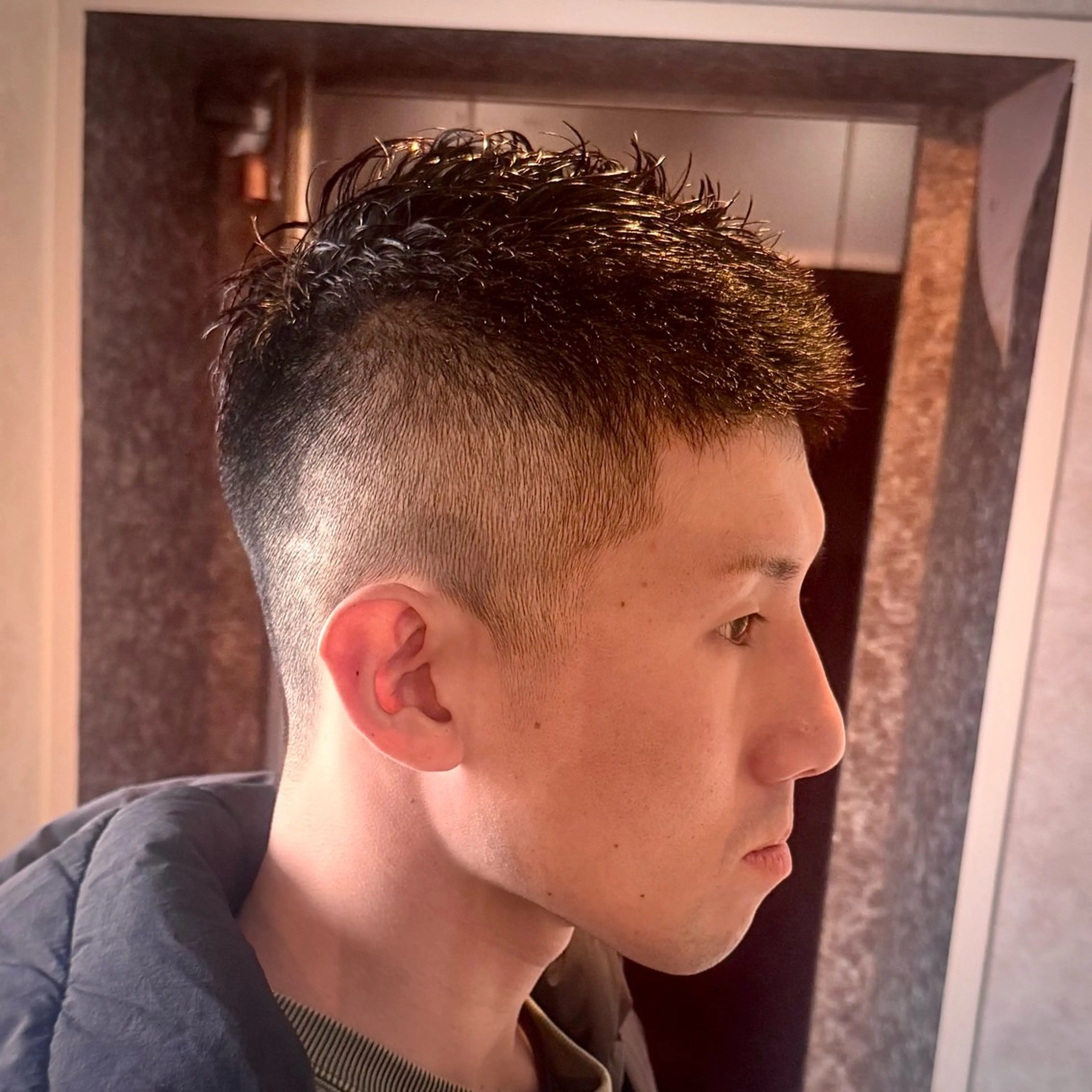 ショート メンズ モヒカン カット GLADMAN'S CUT CLUB 立川所属・立川メンズカット/ メンズパーマ💈三上のヘアスタイル