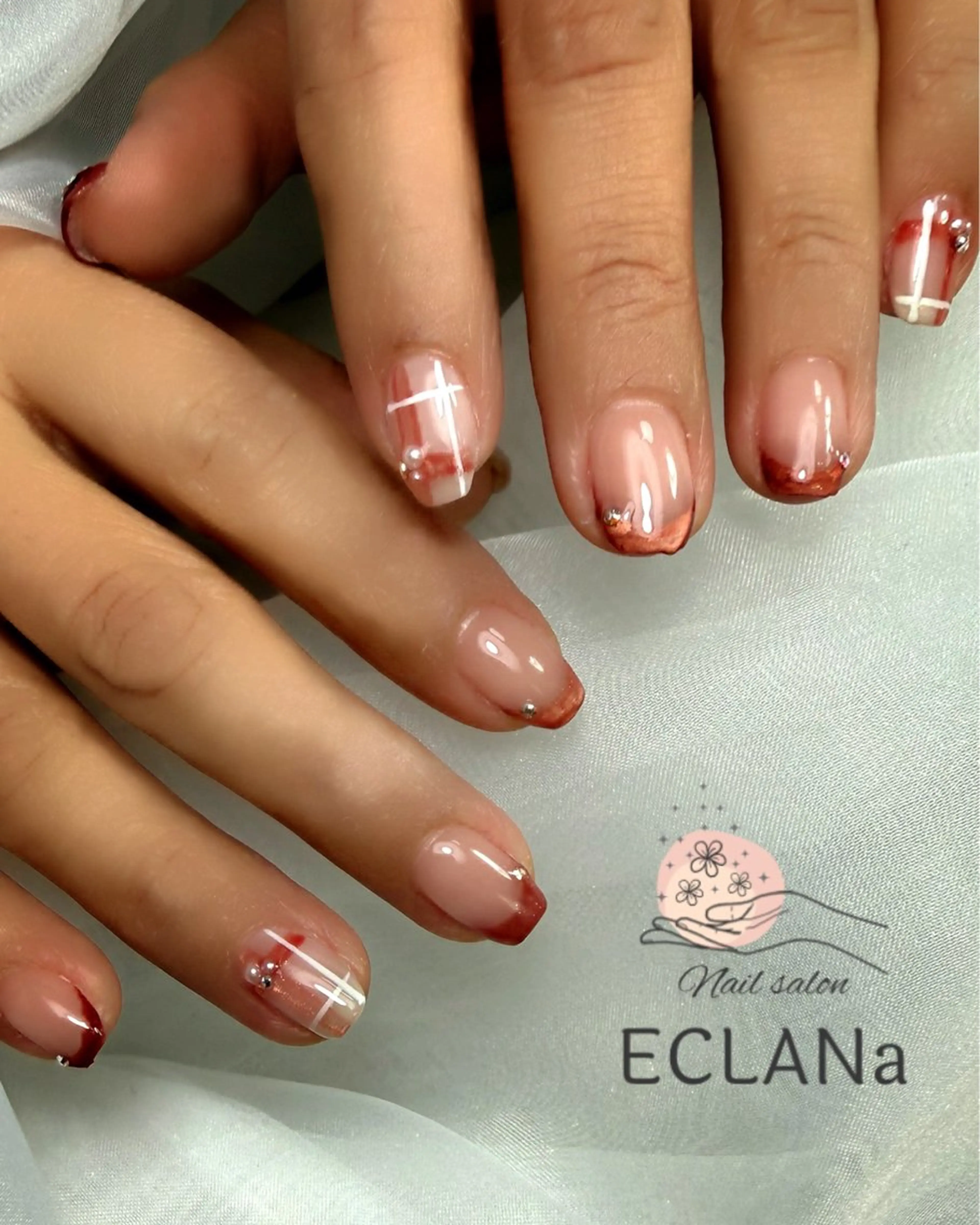 ネイル ハンドネイル Nail salon ECLANaのネイルデザイン
