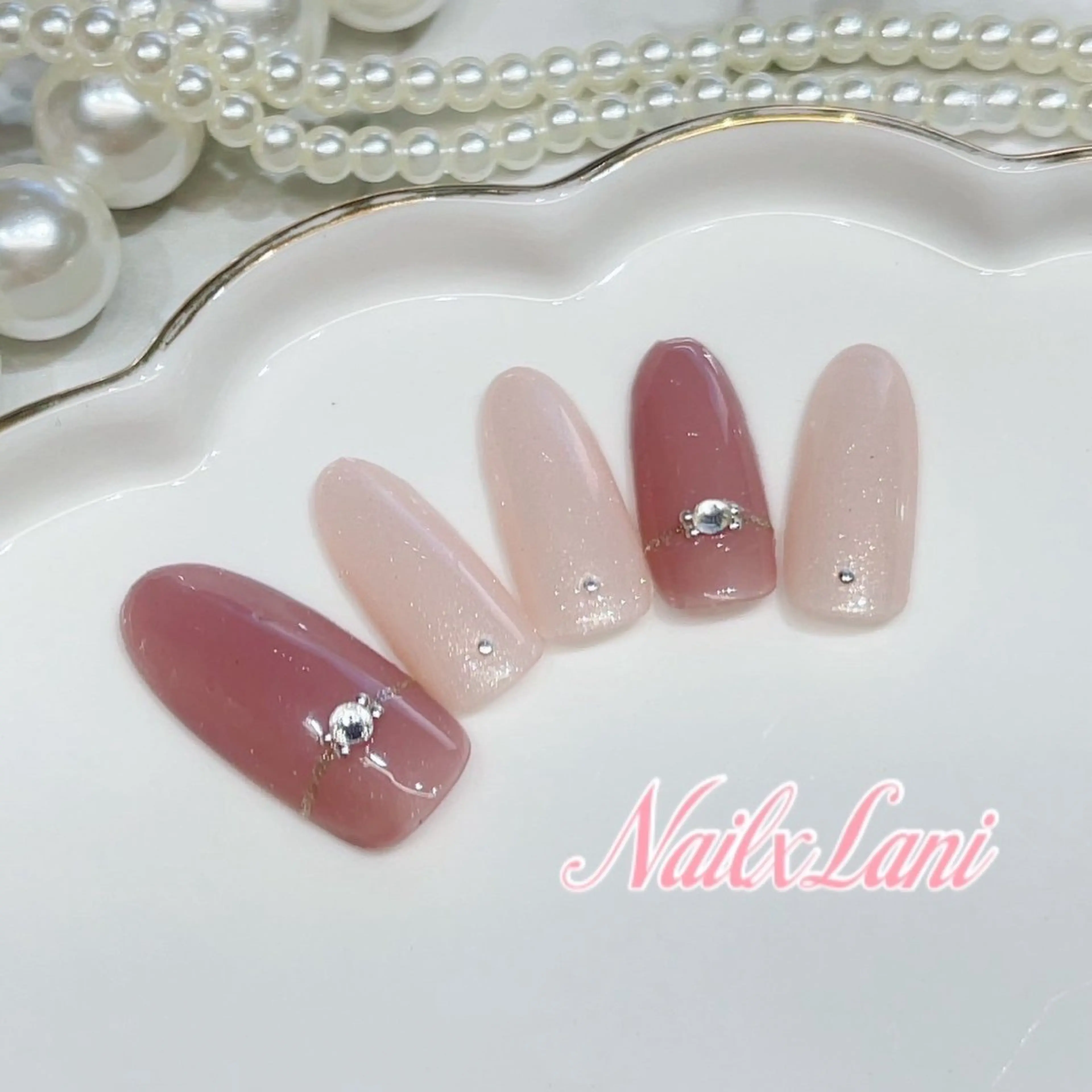 ネイル フットネイル ジェルネイル マグネットネイル パラジェル 練馬駅近ネイルラニ 不細工爪90分で美爪のネイルデザイン