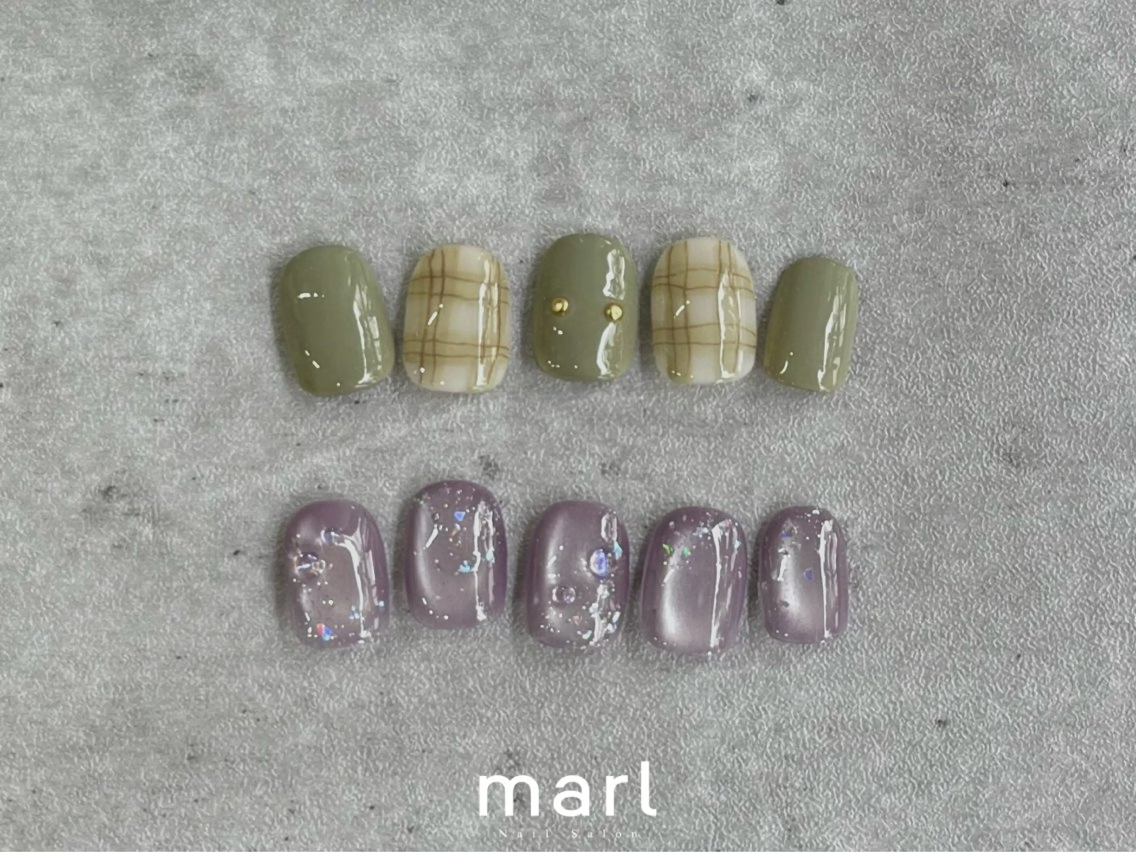 ネイル ハンドネイル marl -Msisnailsalon-甲子園店所属・marl 甲子園店 aiのネイルデザイン