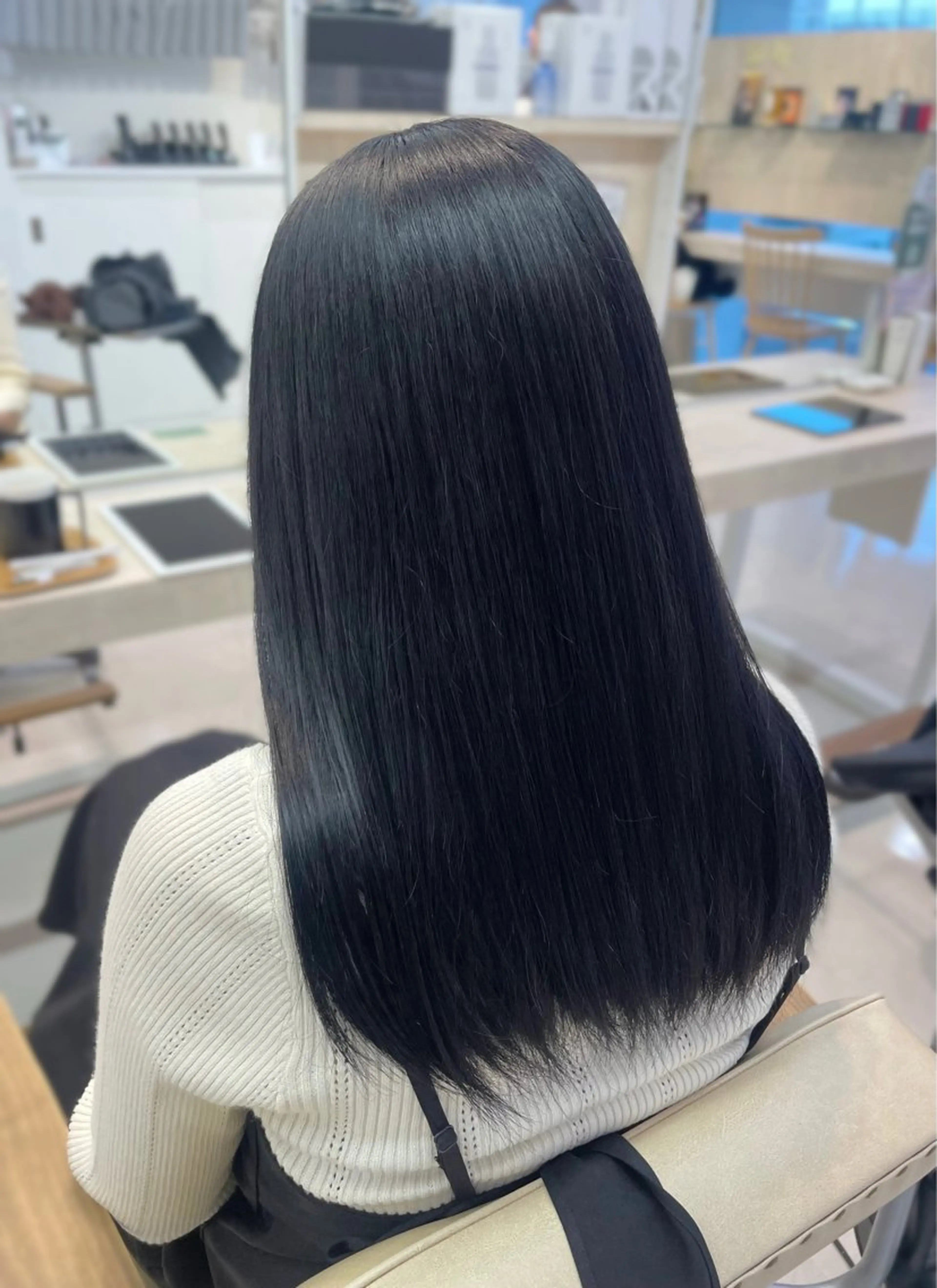 ロング カット ヘアカラー トリートメント かずや🍀/髪質改善 /艶髪カラー/眉毛のヘアスタイル