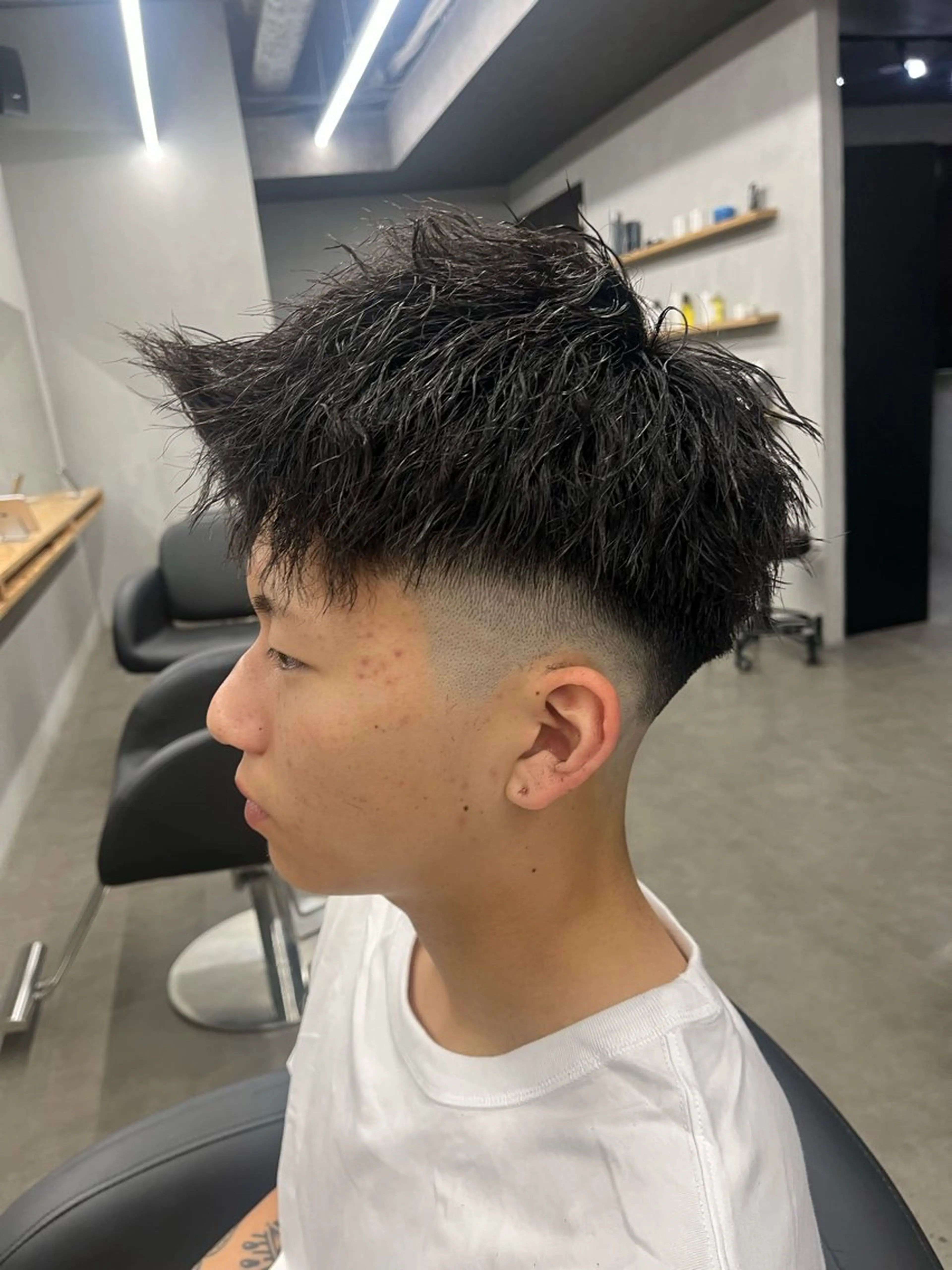 ショート パーマ メンズ カット パーマ メンズ支持率NO.1 マサキのヘアスタイル