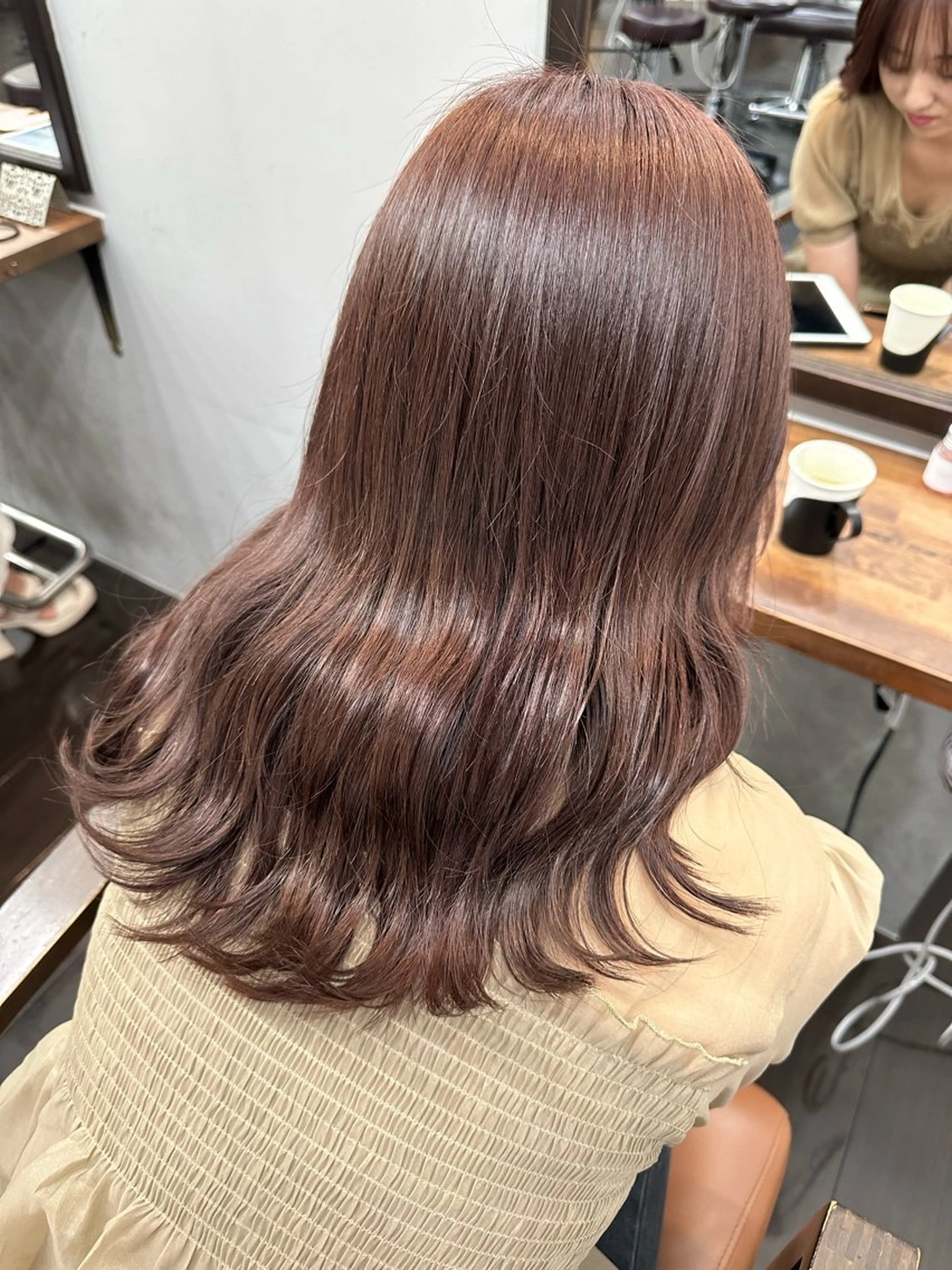 カラー 名駅/艶カラー/原田 永遠のヘアスタイル