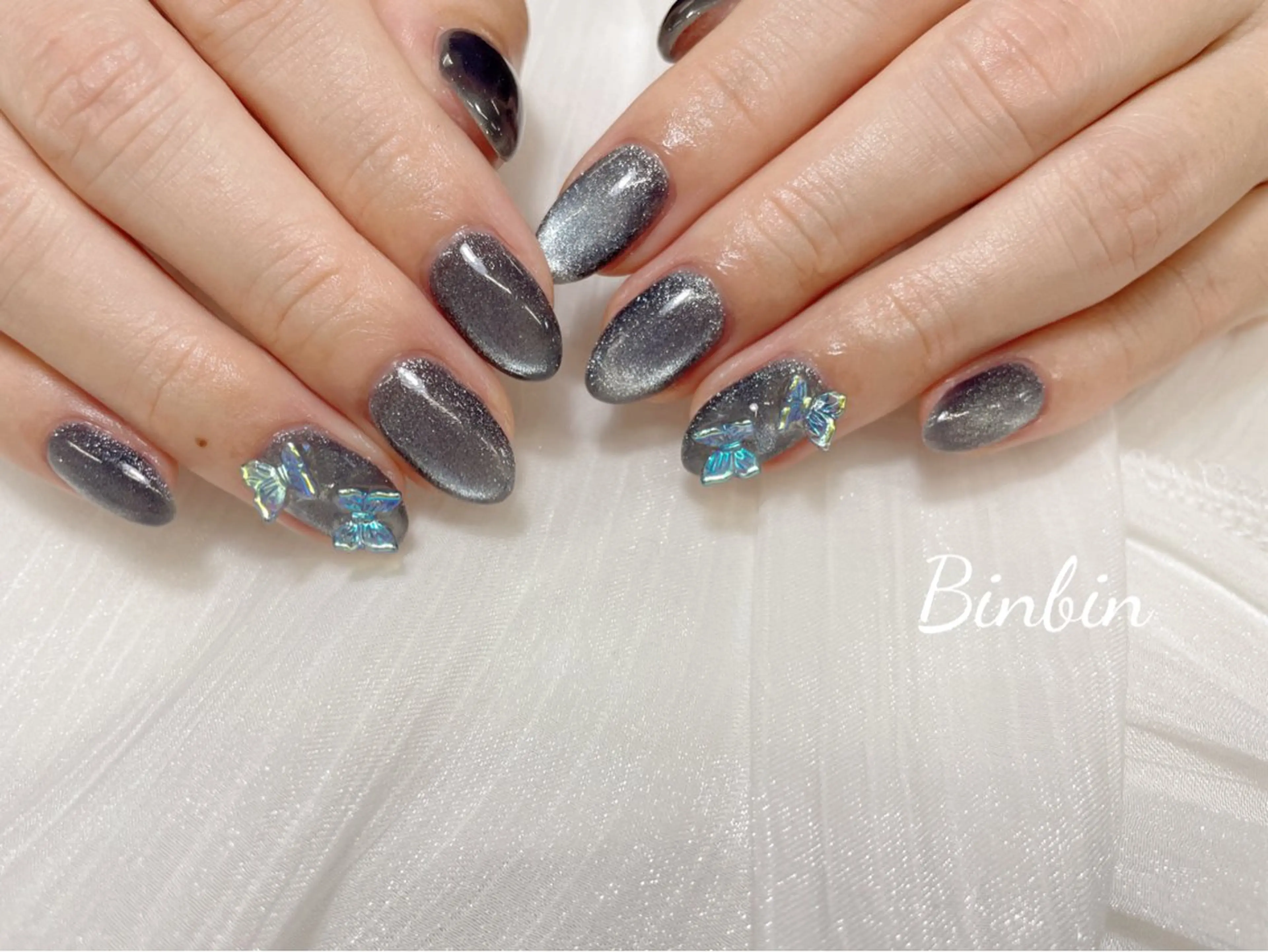 ネイル ハンドネイル ハンドケア Bin Binのネイルデザイン