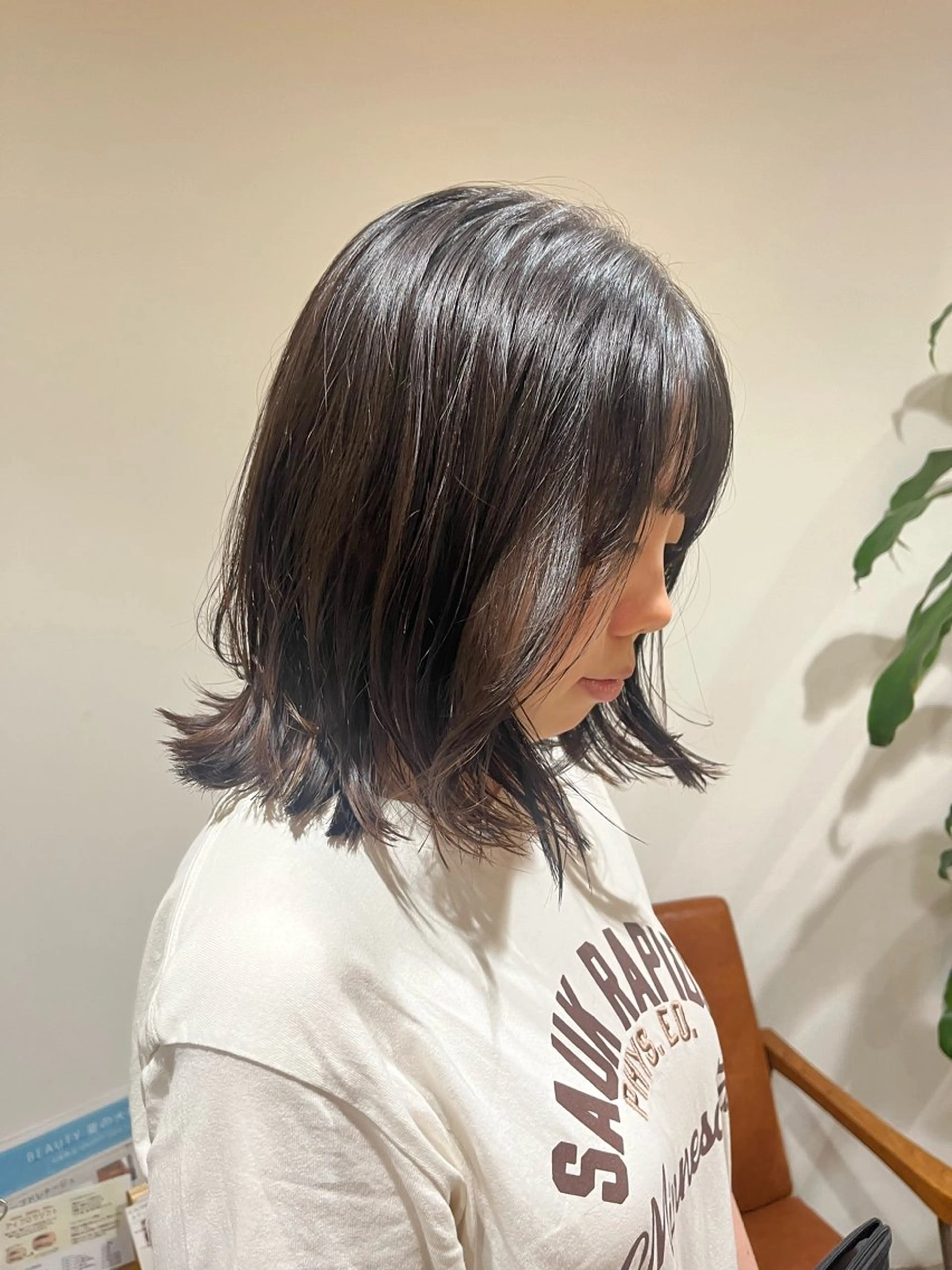 ミディアム レイヤーカット 梅田美容室/カット /Maoのヘアスタイル