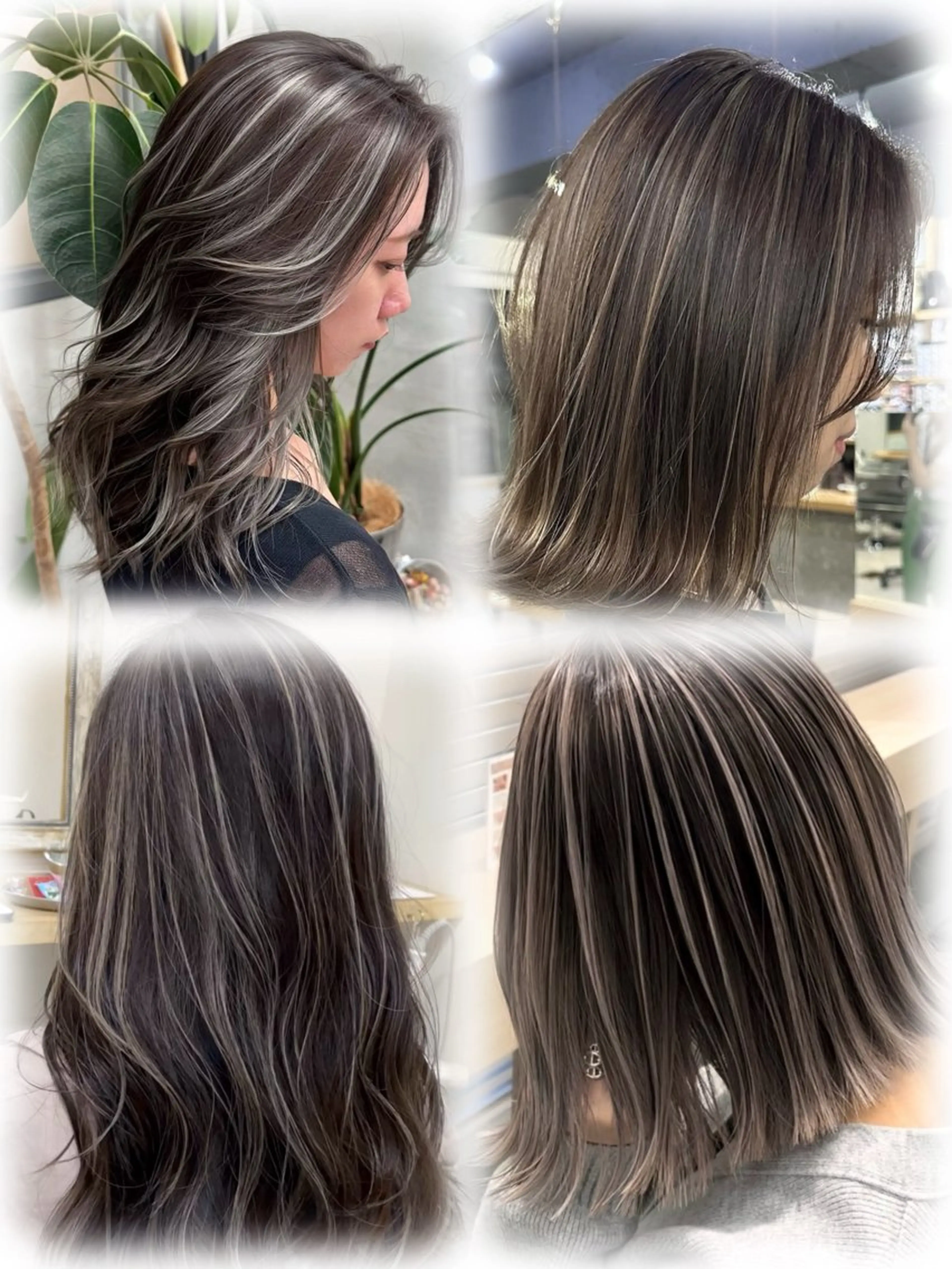 ✨️「筋感を出して立体的に！」✨️ ハイライト➕カット💕白髪ぼかしにもおすすめ！！💠の写真