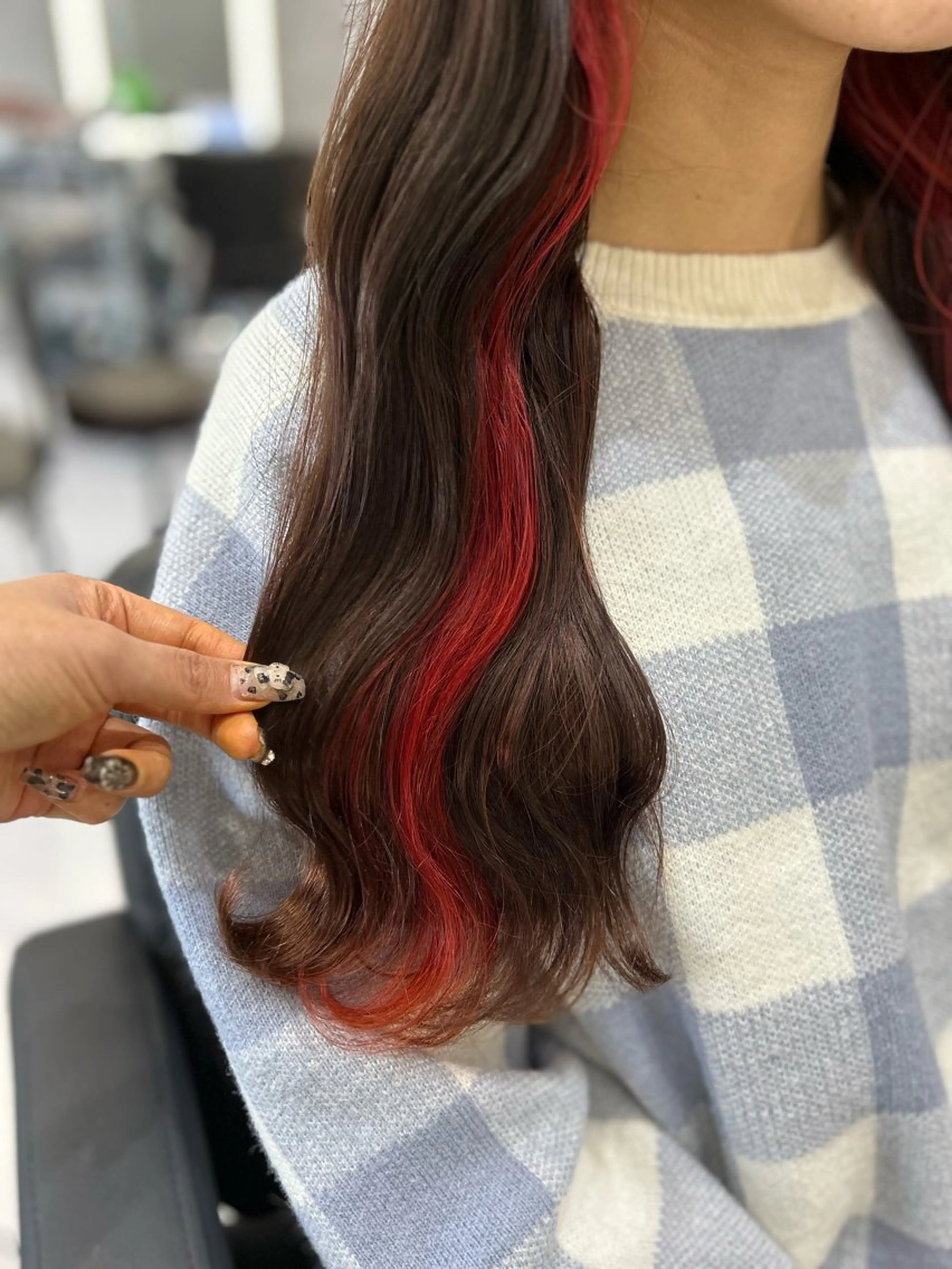 ロング CS made by SHACHU 栄所属・森下 ゆきなのヘアスタイル