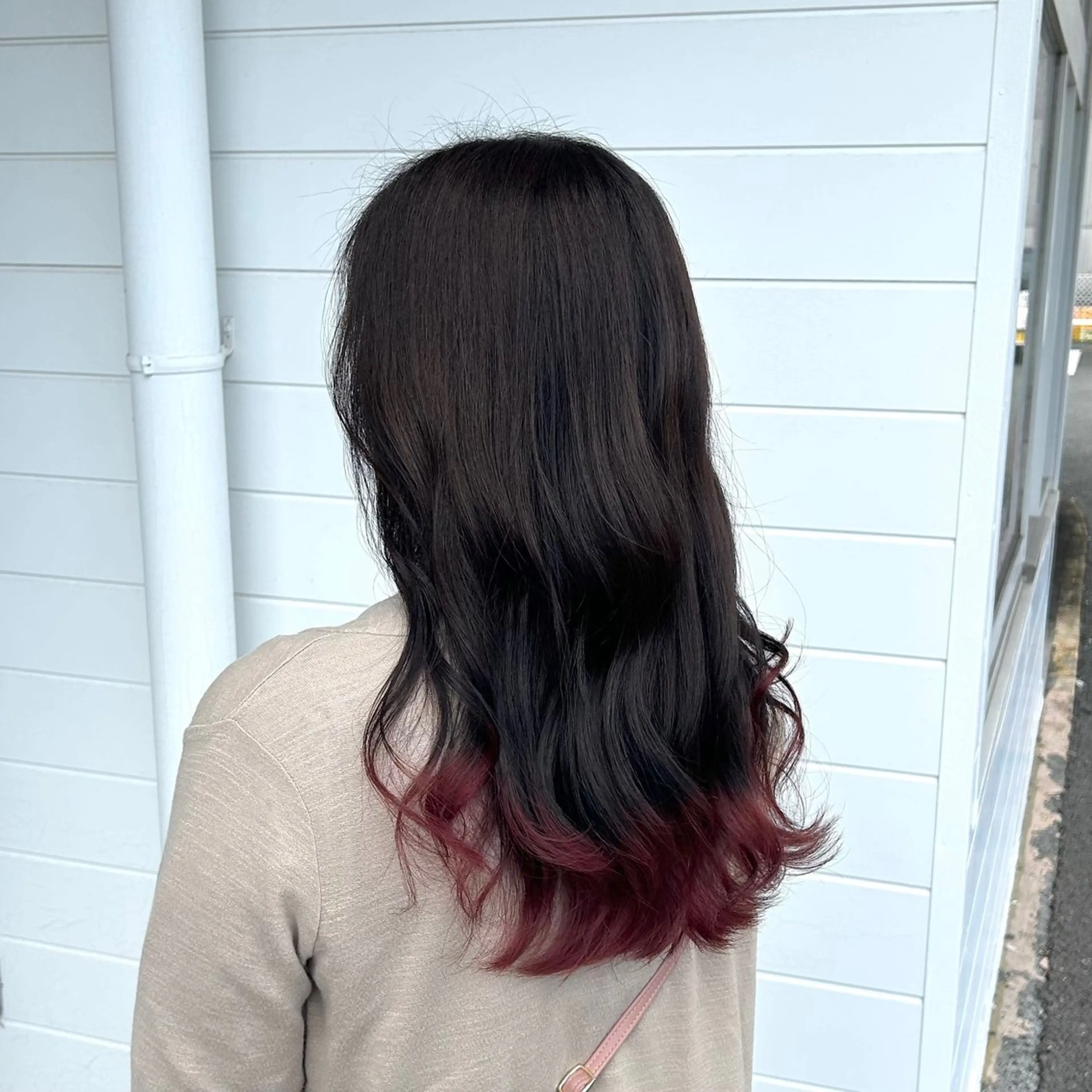 セミロング nakano amiのヘアスタイル