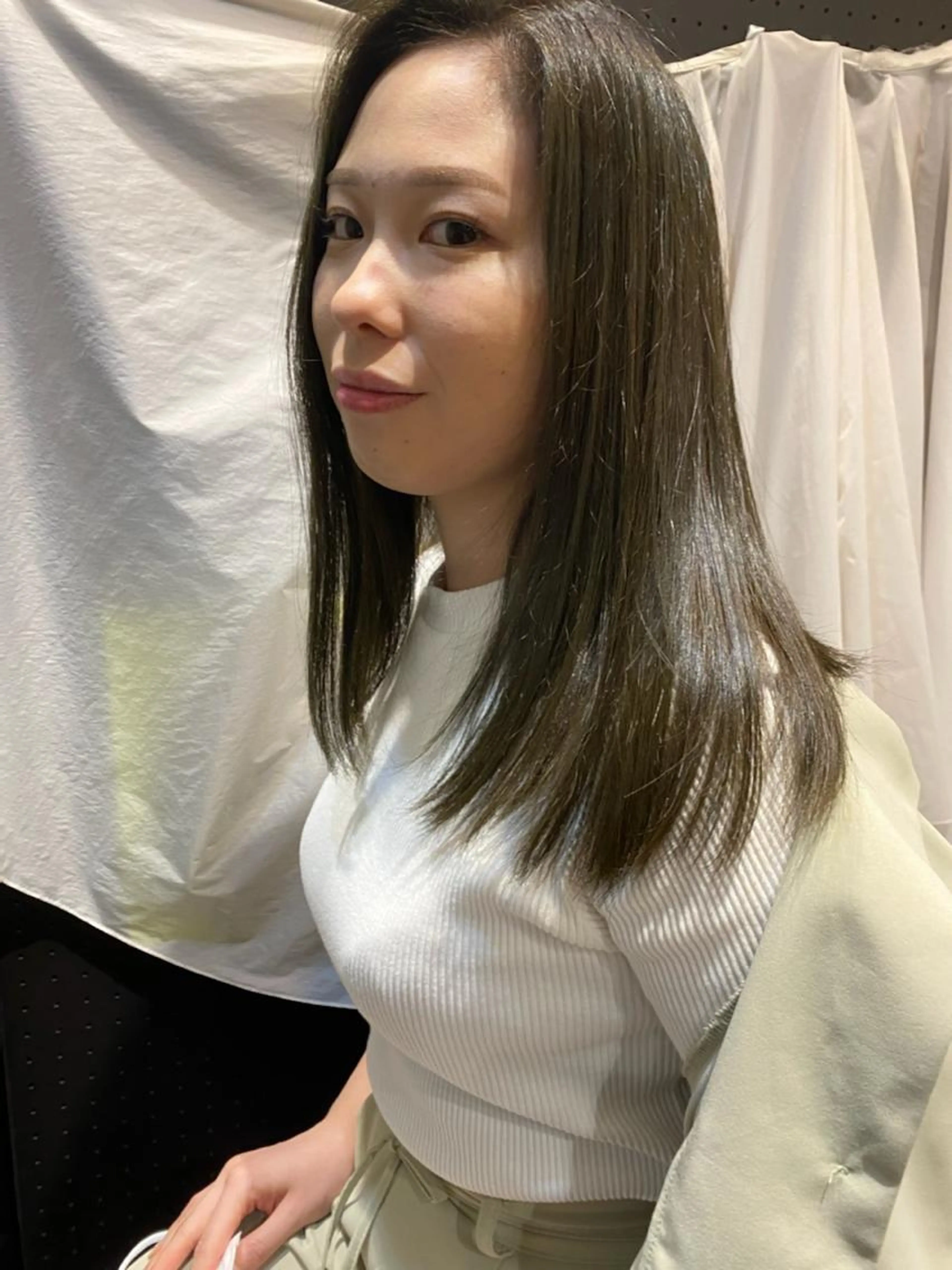 【極艶キープ】髪革命次世代ストレート💕やってて良かった縮毛矯正&カットミルボン4stepトリートメント⭐️の写真