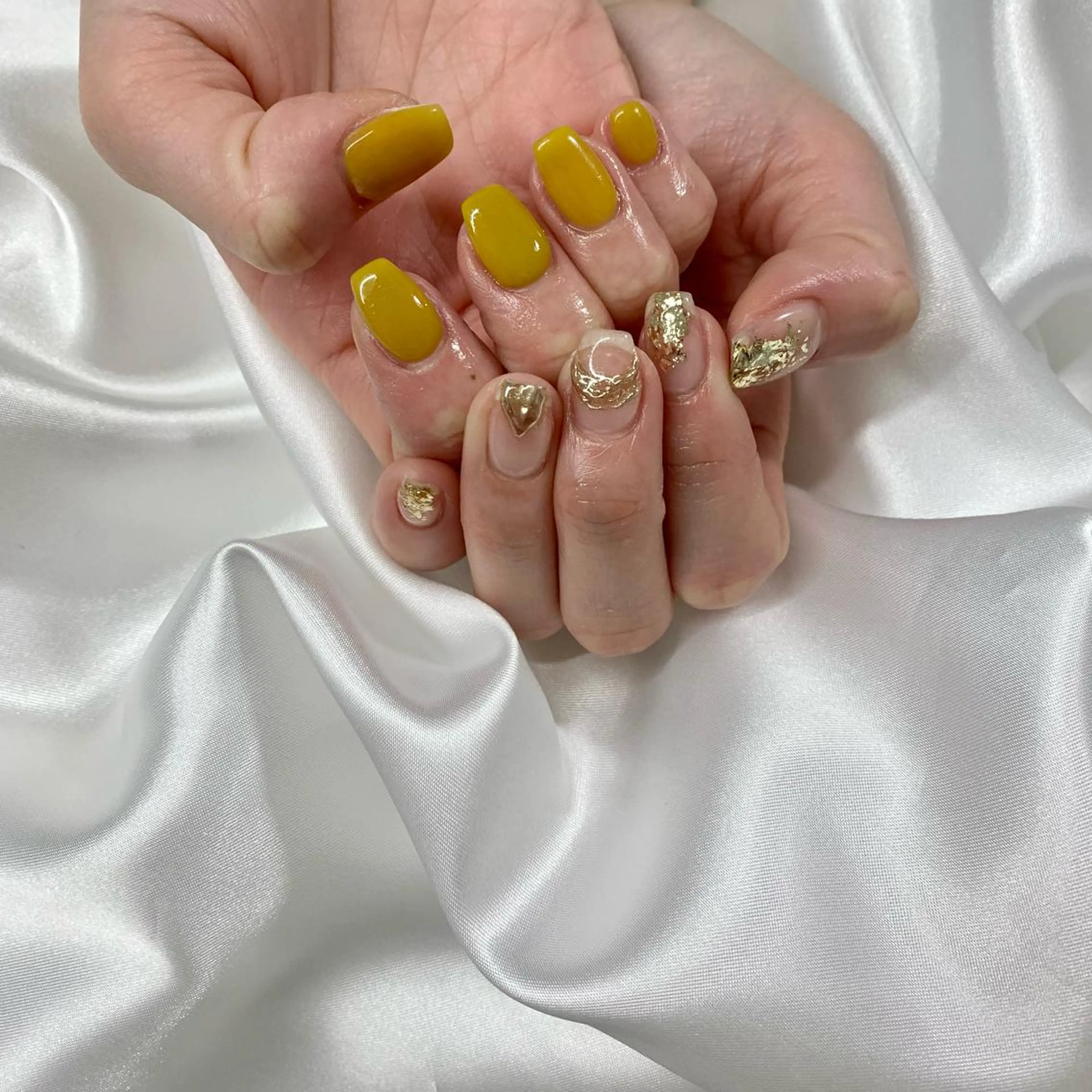 ネイル 持ち込み ニュアンスネイル pu muのネイルデザイン