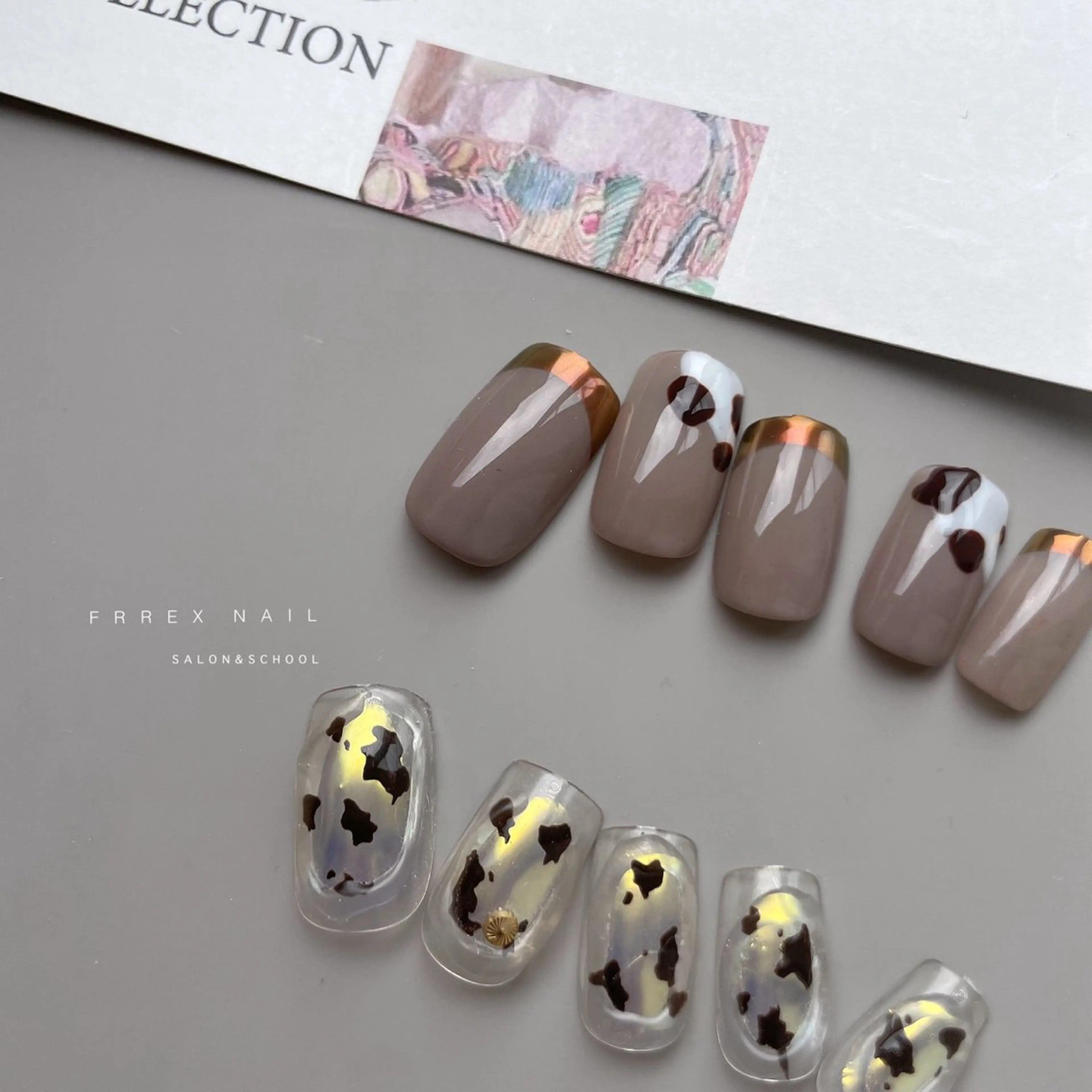 ネイル Freex nail所属・freex nail /ニュアンス/個性派のネイルデザイン