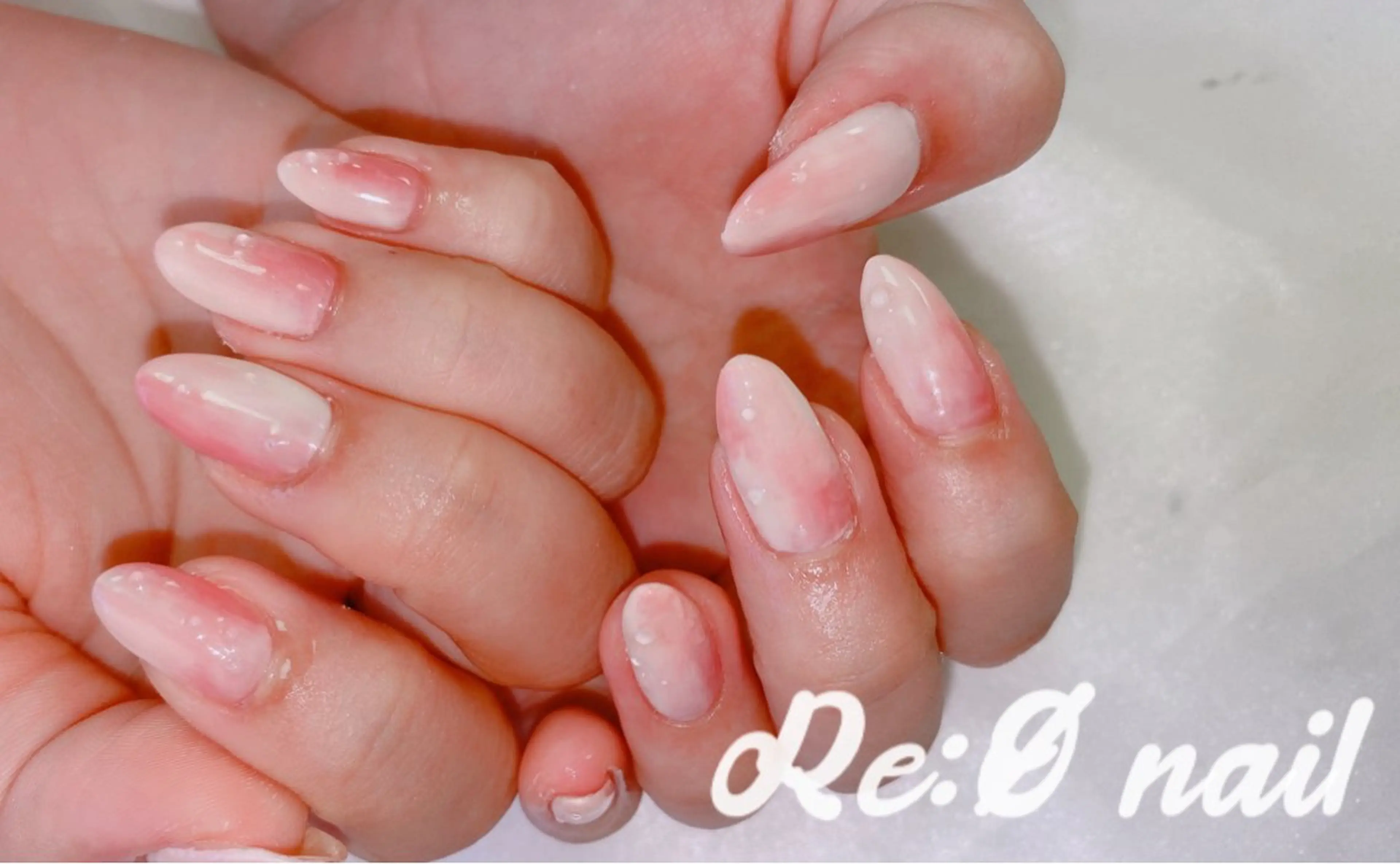 ネイル ハンドネイル Re:Ø nail 🩵TSUJIのネイルデザイン