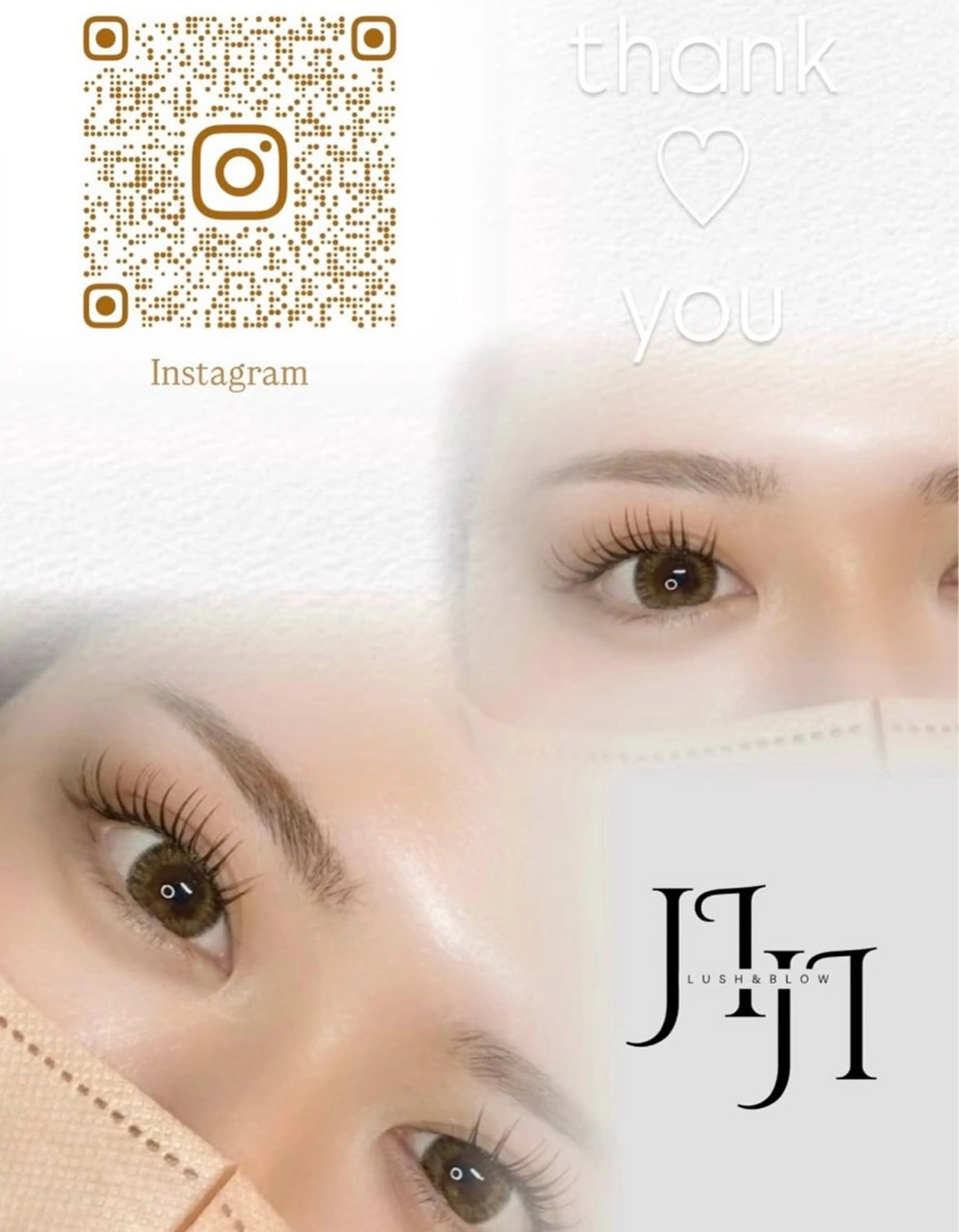 マツエク・マツパ バインドロック lush&blow 　JIJI所属・lush &blow JIJIのマツエク・マツパデザイン