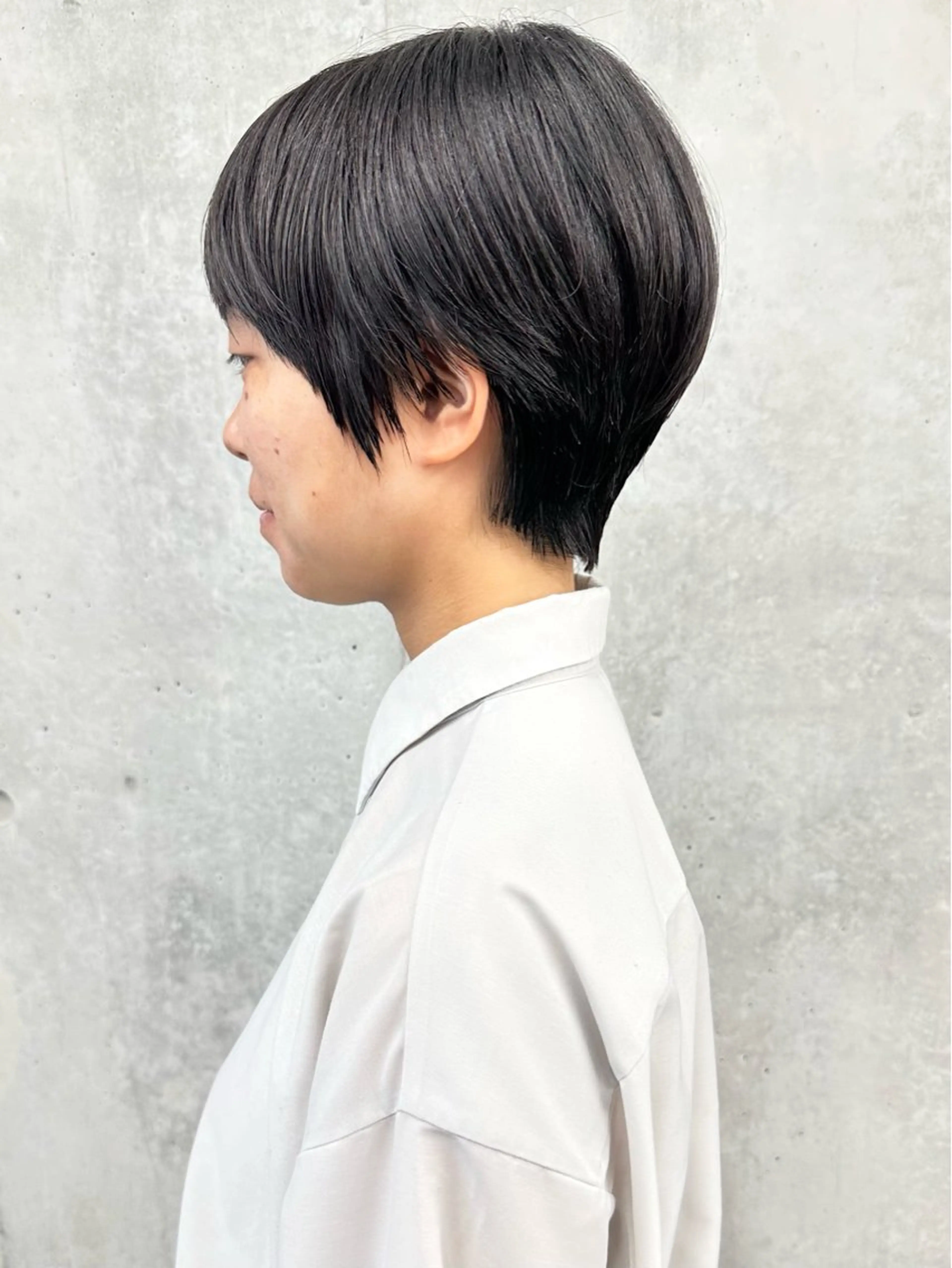 ショート カット ヘッドスパ 小顔ボブ/お悩み解決 /ボブパーマ/とういのヘアスタイル