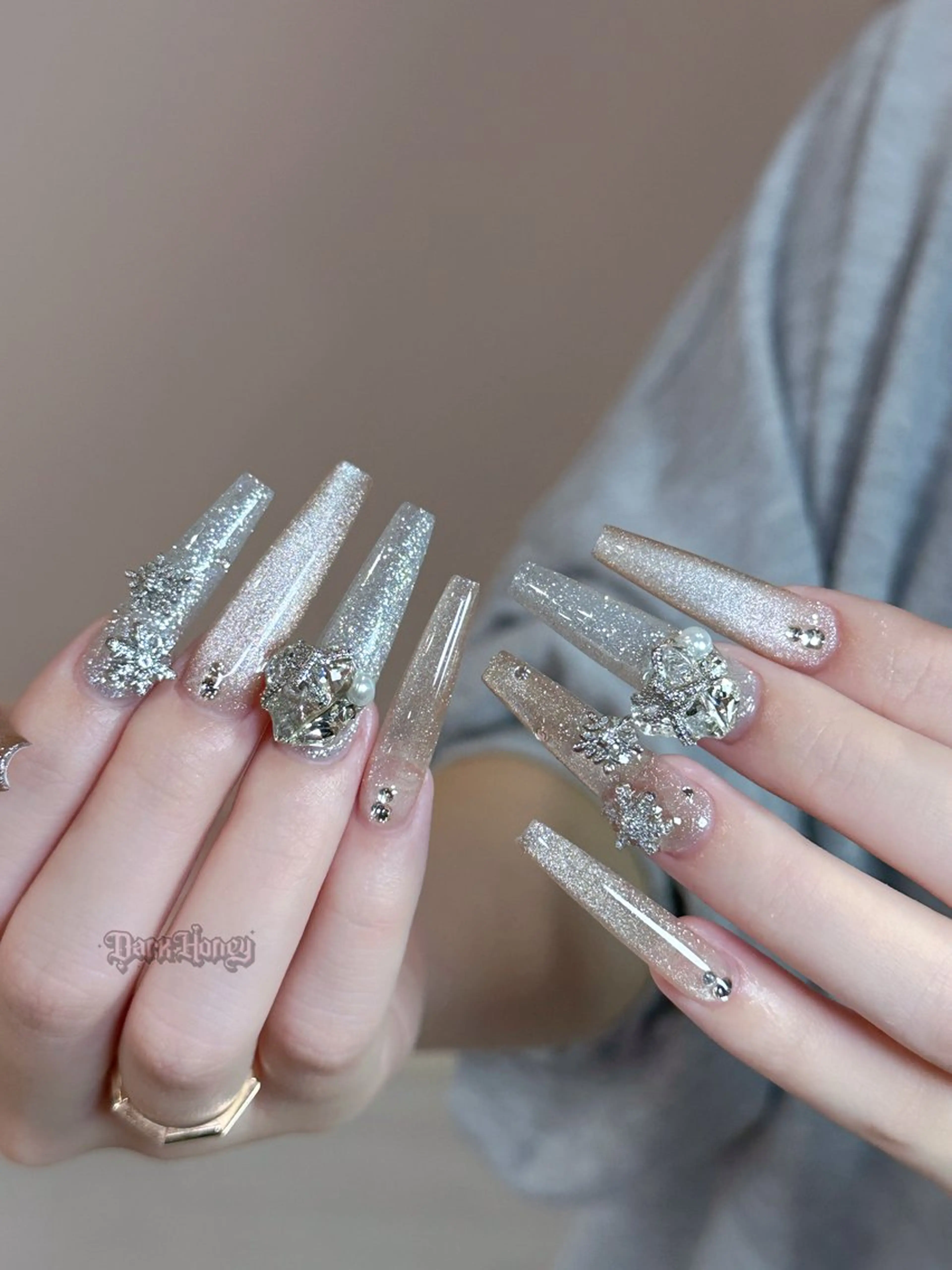 【人気TOP3】チップ長さ出し⭐️120min⭐︎Free art♪アートやり放題💖の写真