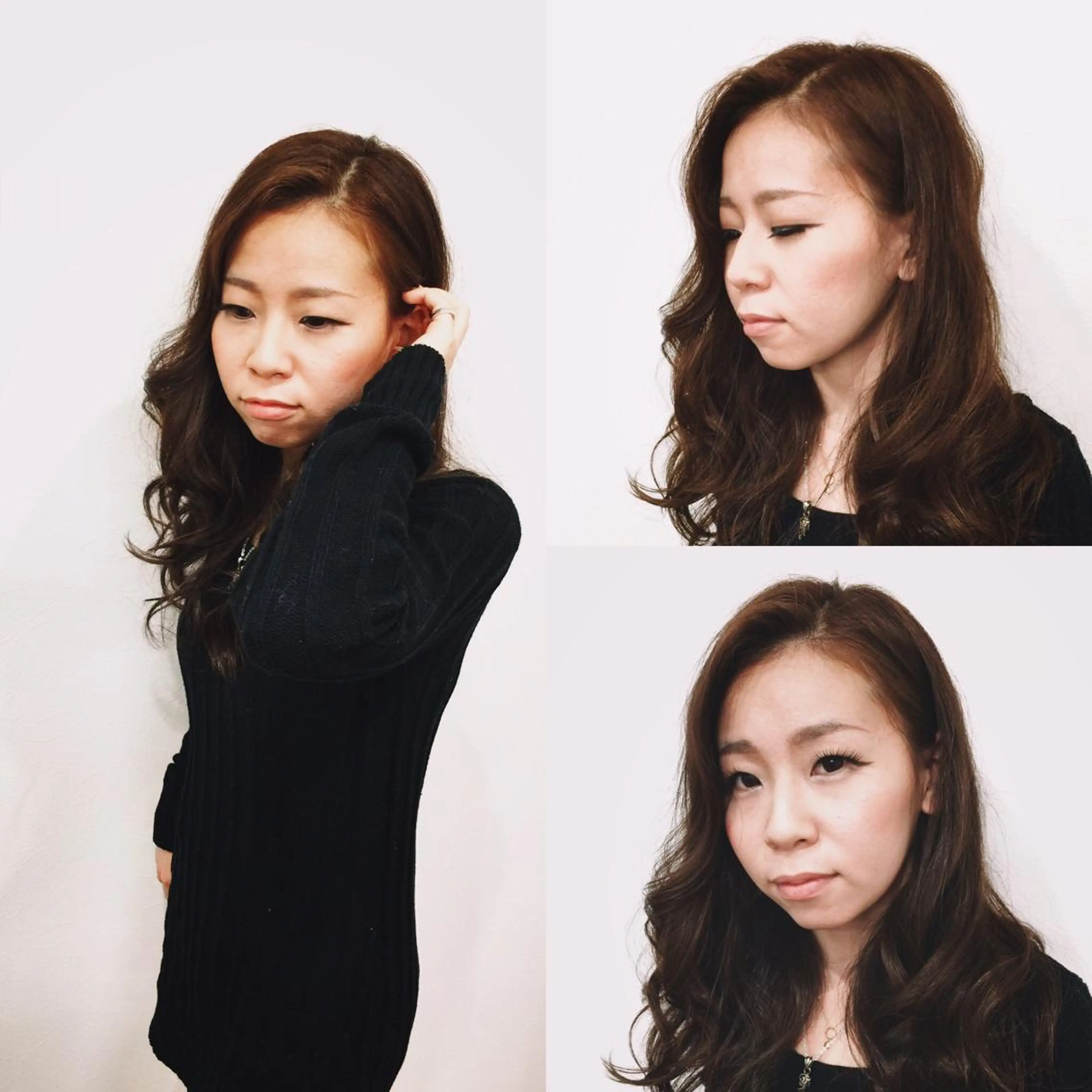 セミロング La fith  hair chill 松山大街道店所属・不動令 認定カラーリストのヘアスタイル