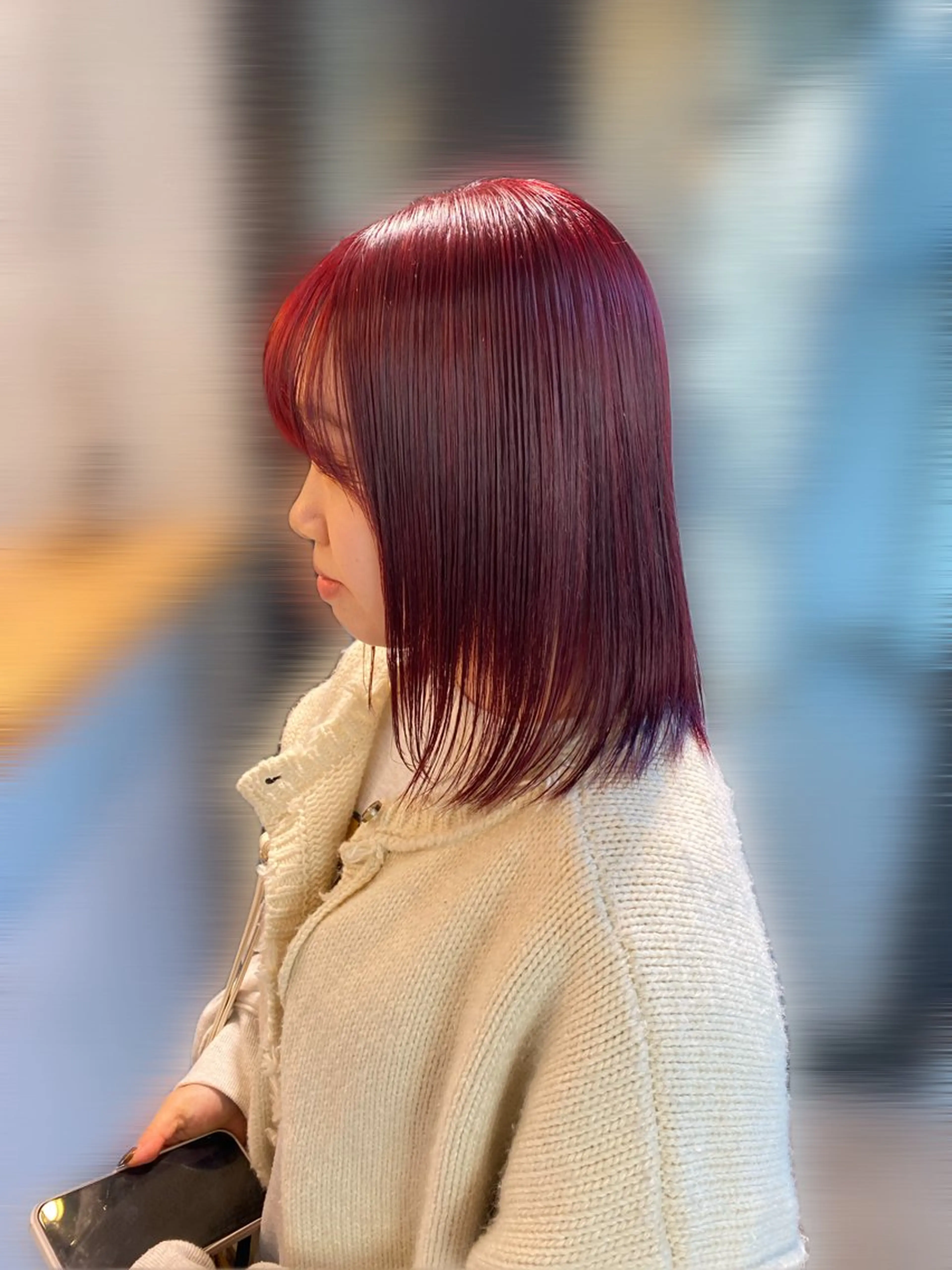 カラー ヘアカラー 小川 朋夏のヘアスタイル