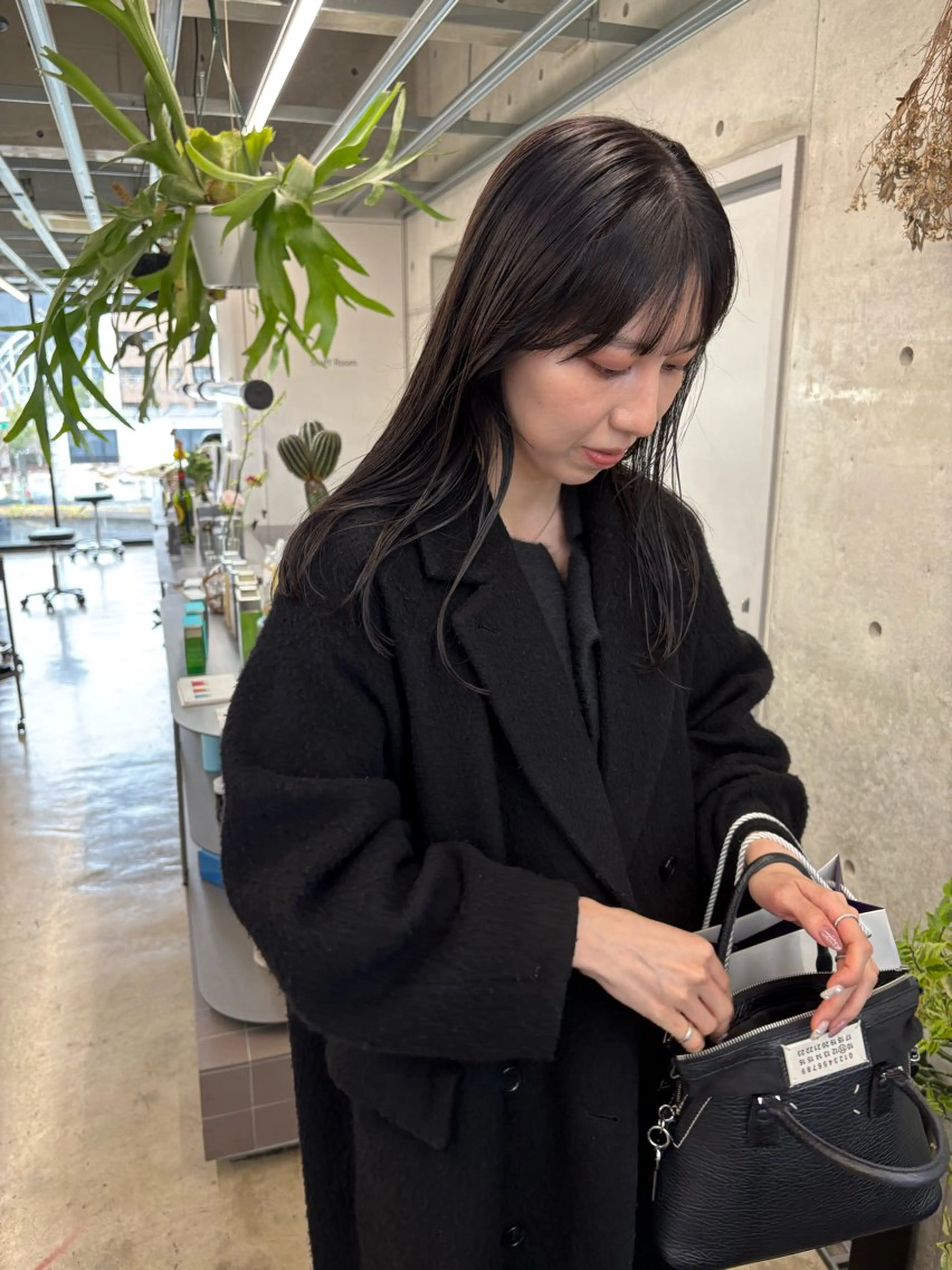 ロング カラー レイヤーカット カット ヘアカラー トリートメント 似合わせカット レイヤーボブウルフのヘアスタイル