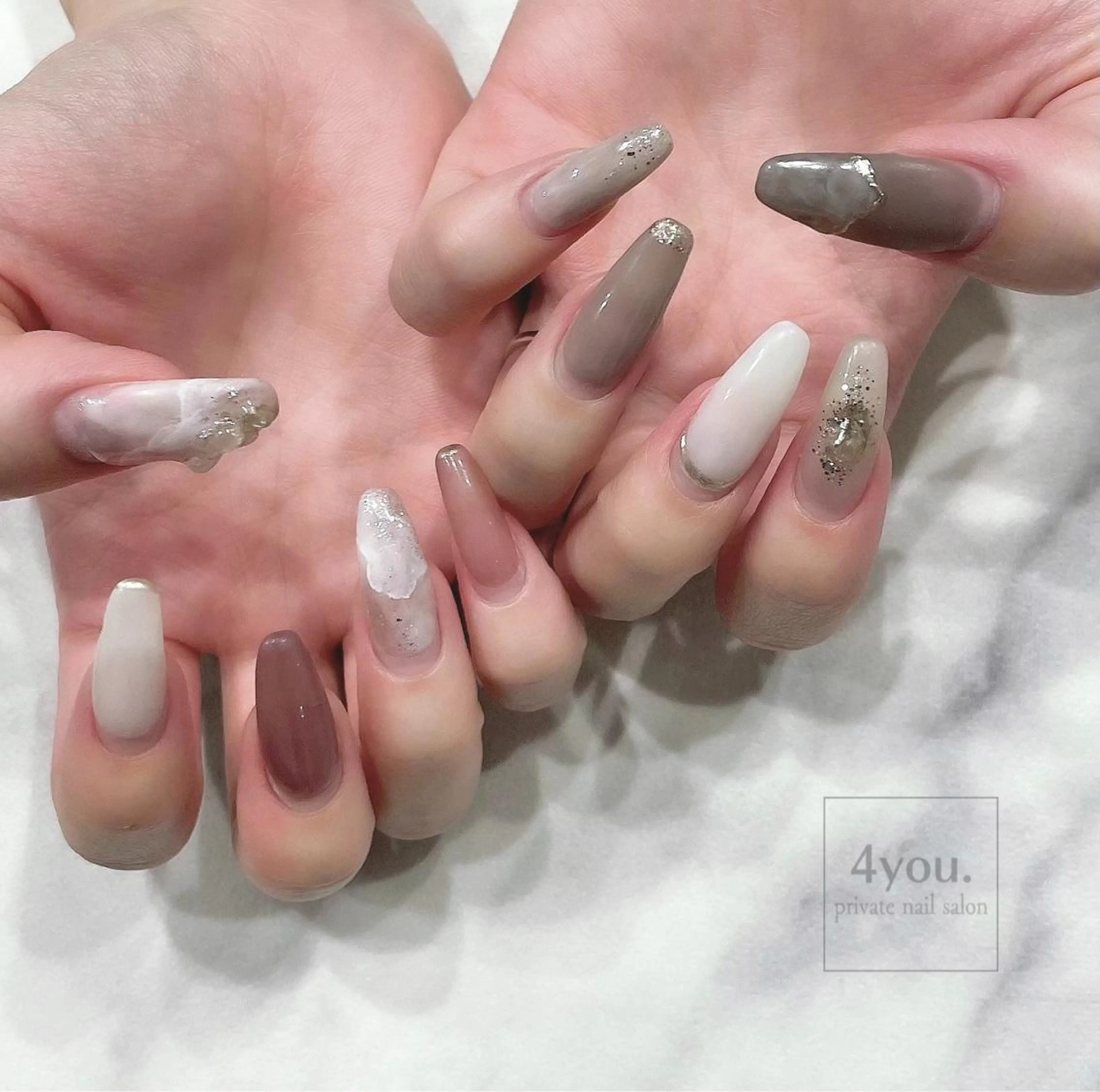 ネイル nail salon ４ｙｏｕ．のネイルデザイン