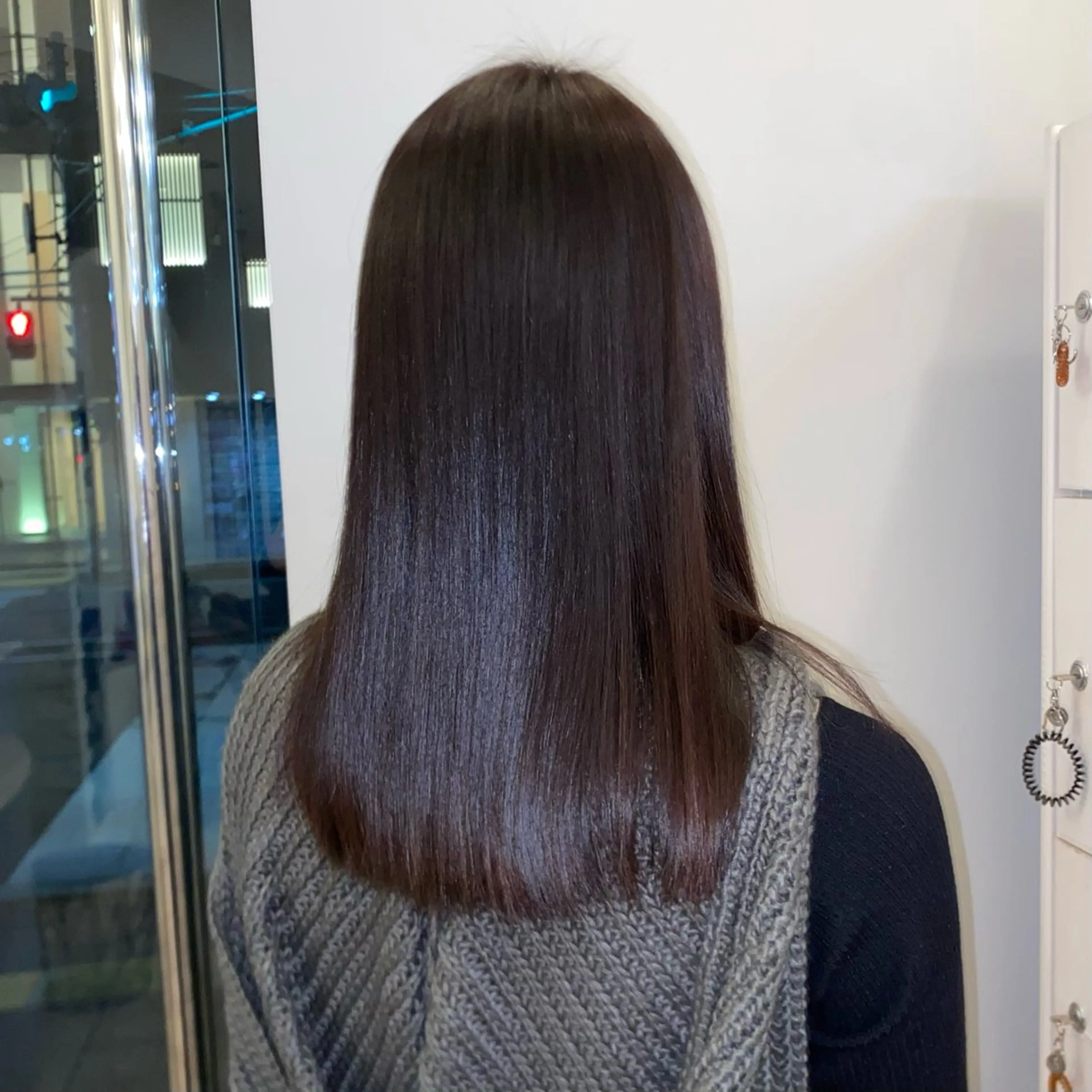 カラー ブラウンカラー カシス ヘアカラー ayano/浦安 /デザインカラーのヘアスタイル