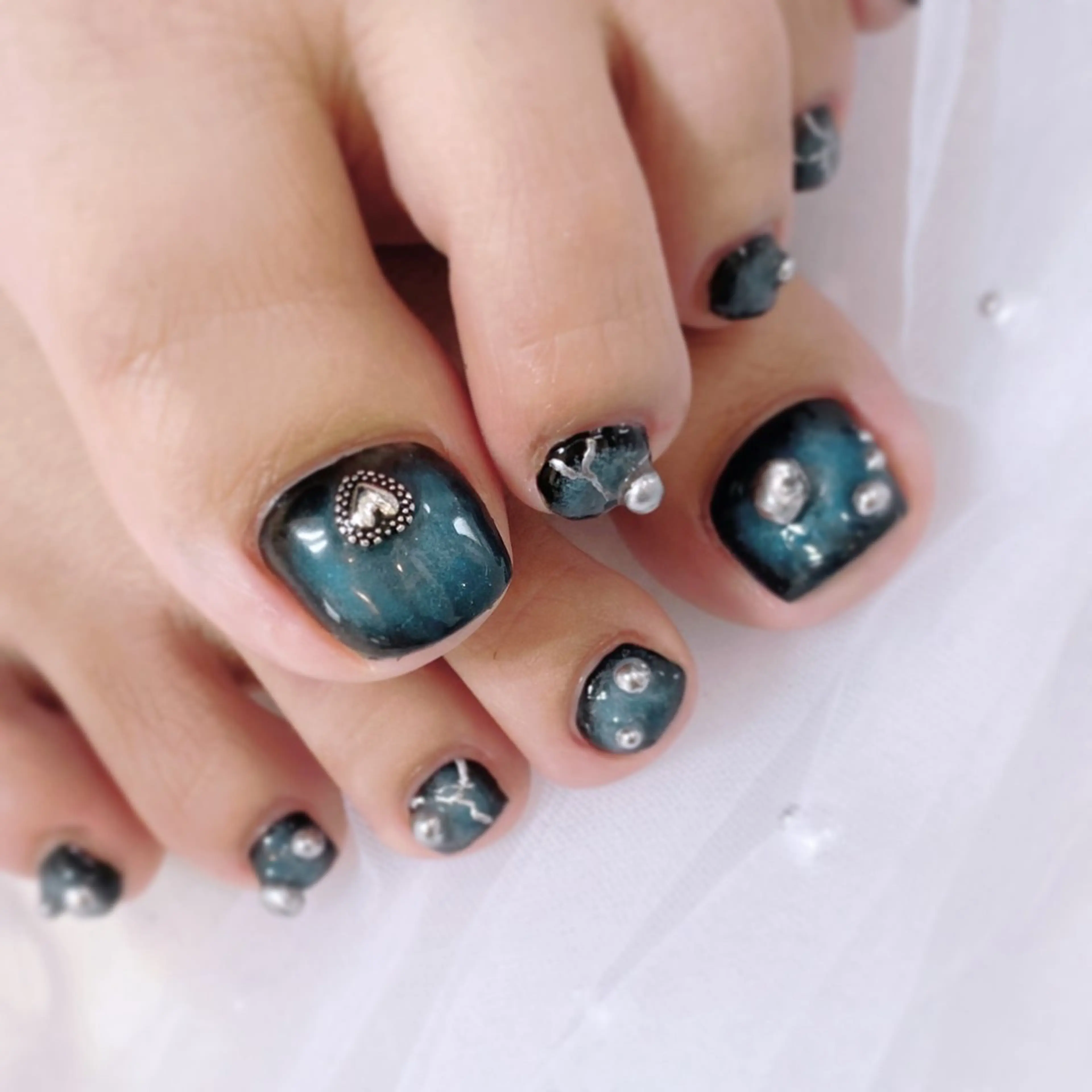 ネイル フットネイル plunail mikiのネイルデザイン