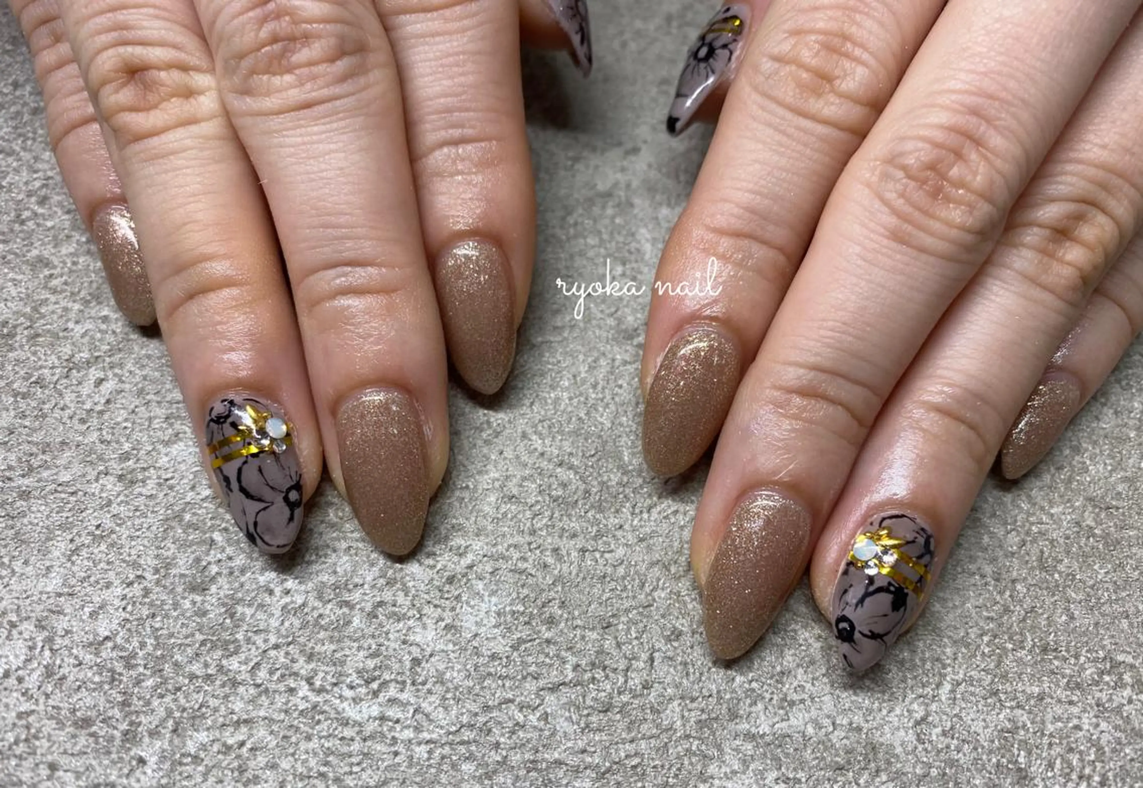 ネイル Twinklenail所属・ryoka nailのネイルデザイン