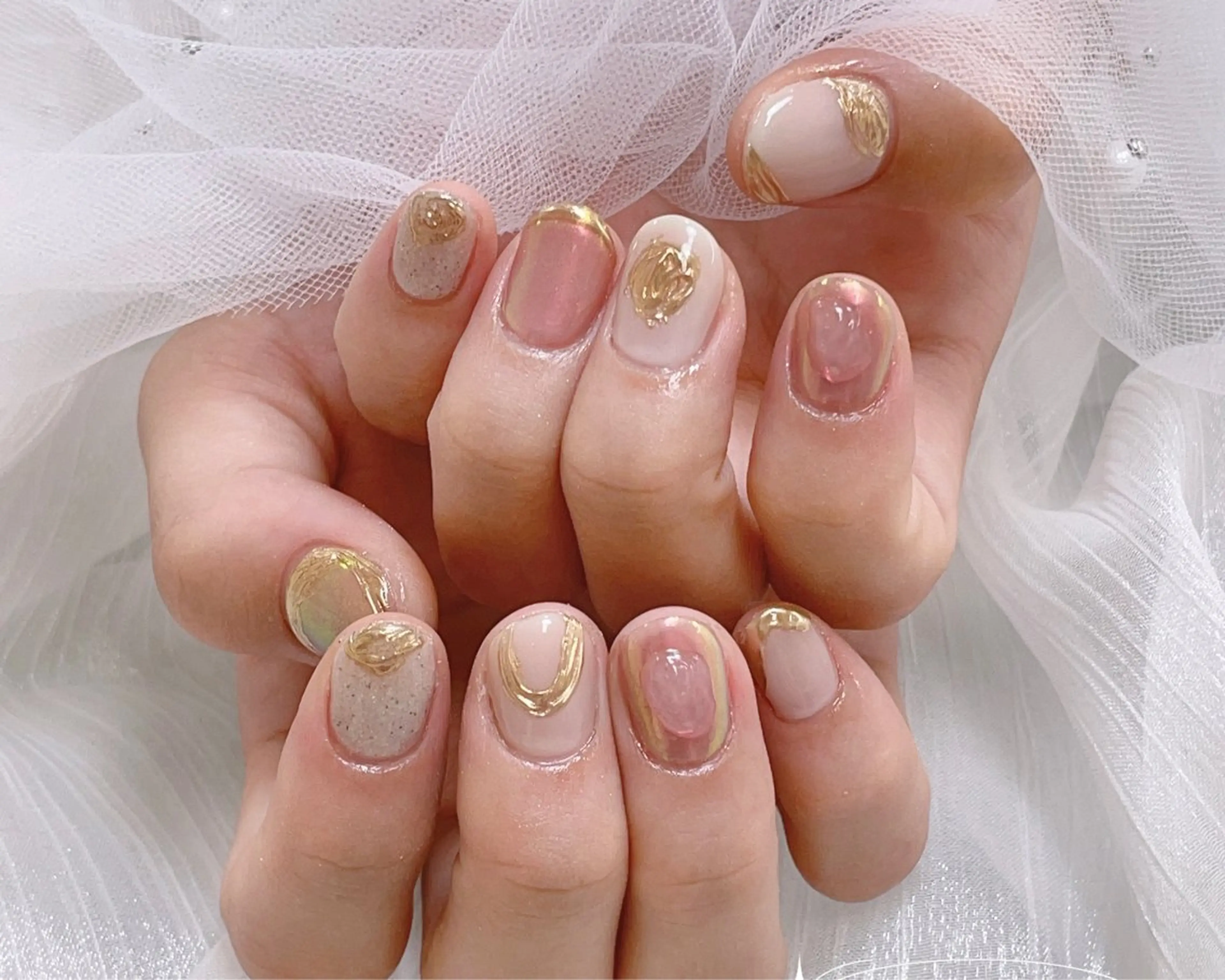 ネイル ハンドネイル 🤎HARU 🧸のネイルデザイン