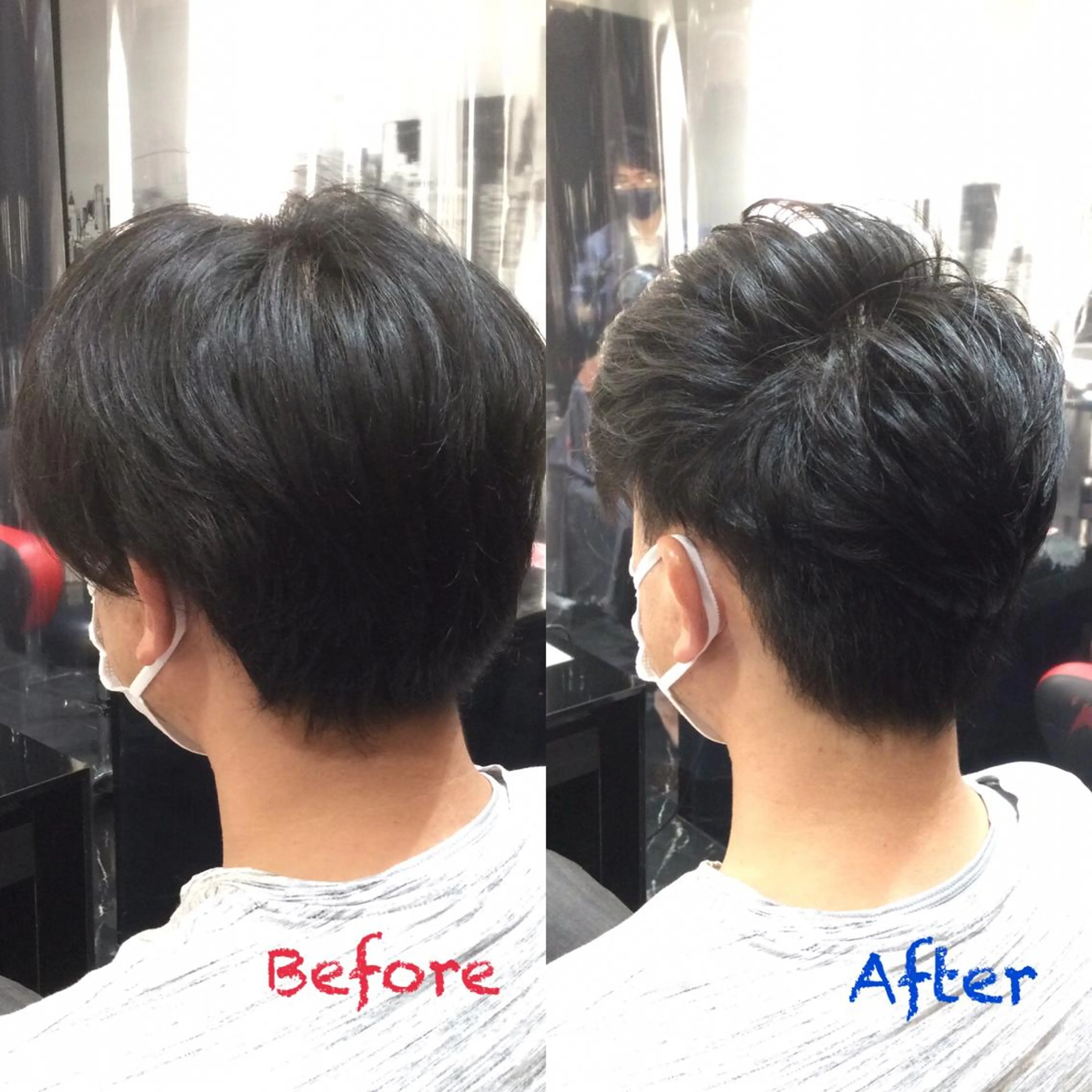 ショート メンズ Annon プライベートサロンのヘアスタイル