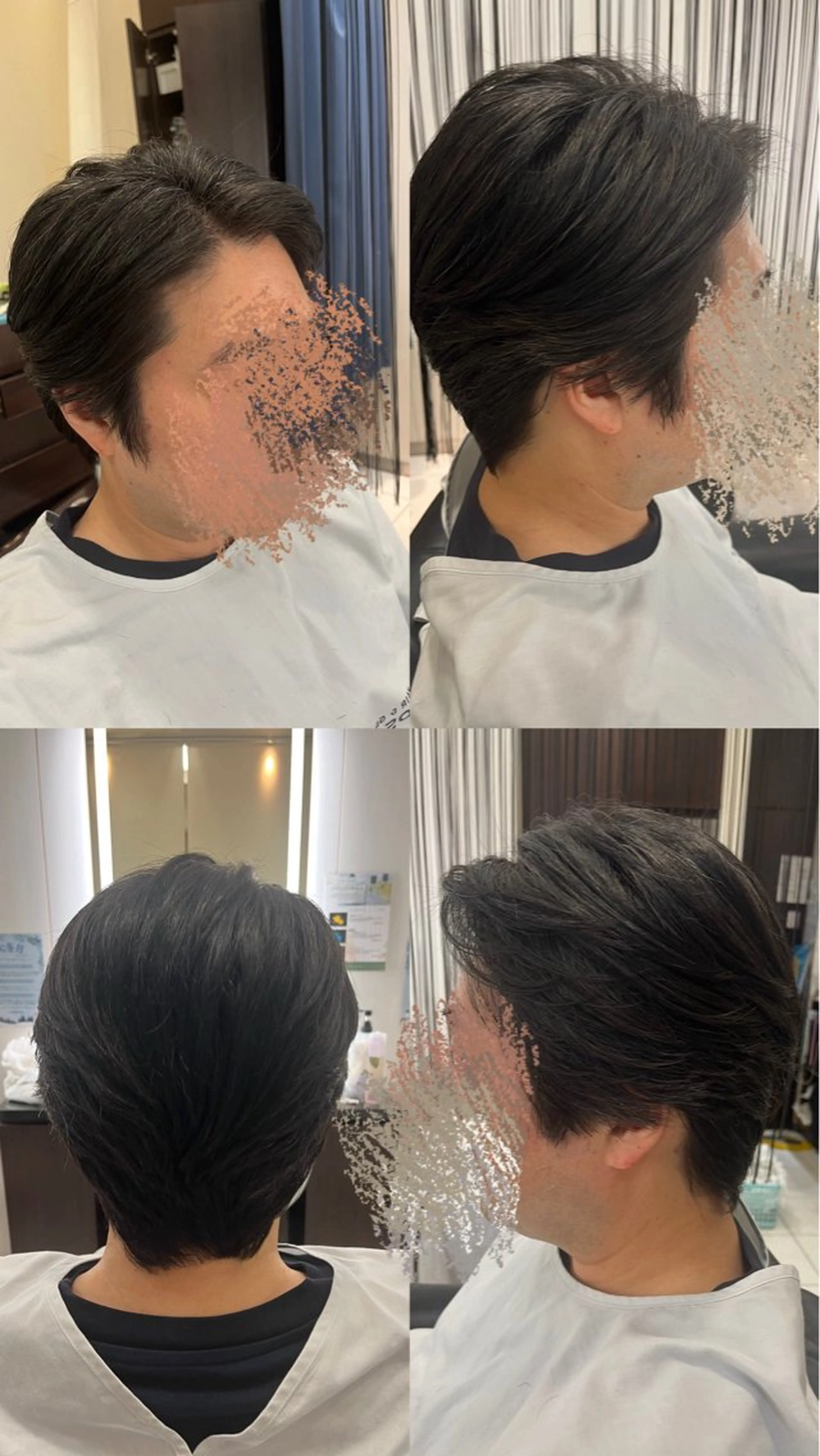 ⭐️ ミディアムスタイル限定⭐️「メンズカット」カット＋シャンプー＋セット⭐️（眉カット⭕️）の写真