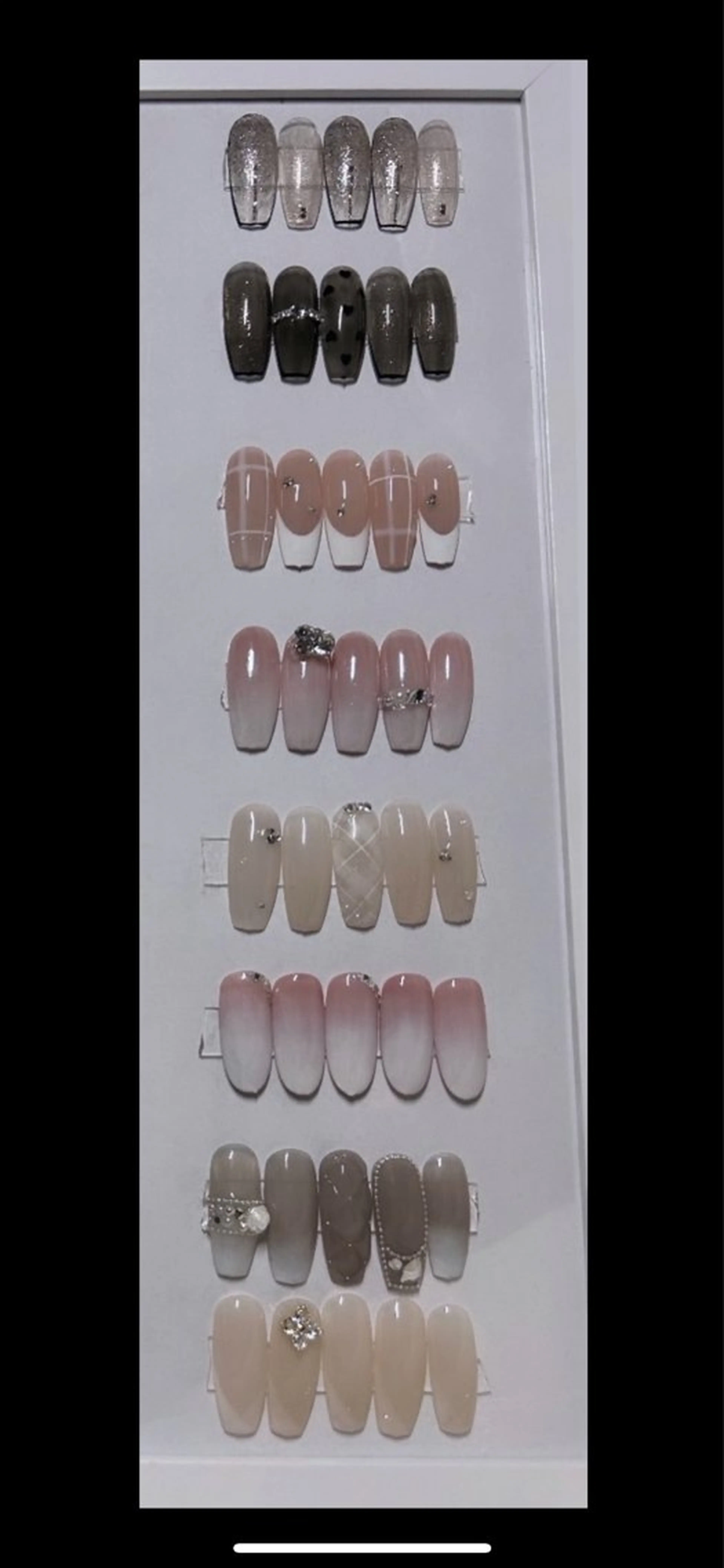 𓍯 韓国風ネイル 定額デザイン Ⅲ  〖 オフなし 〗の写真