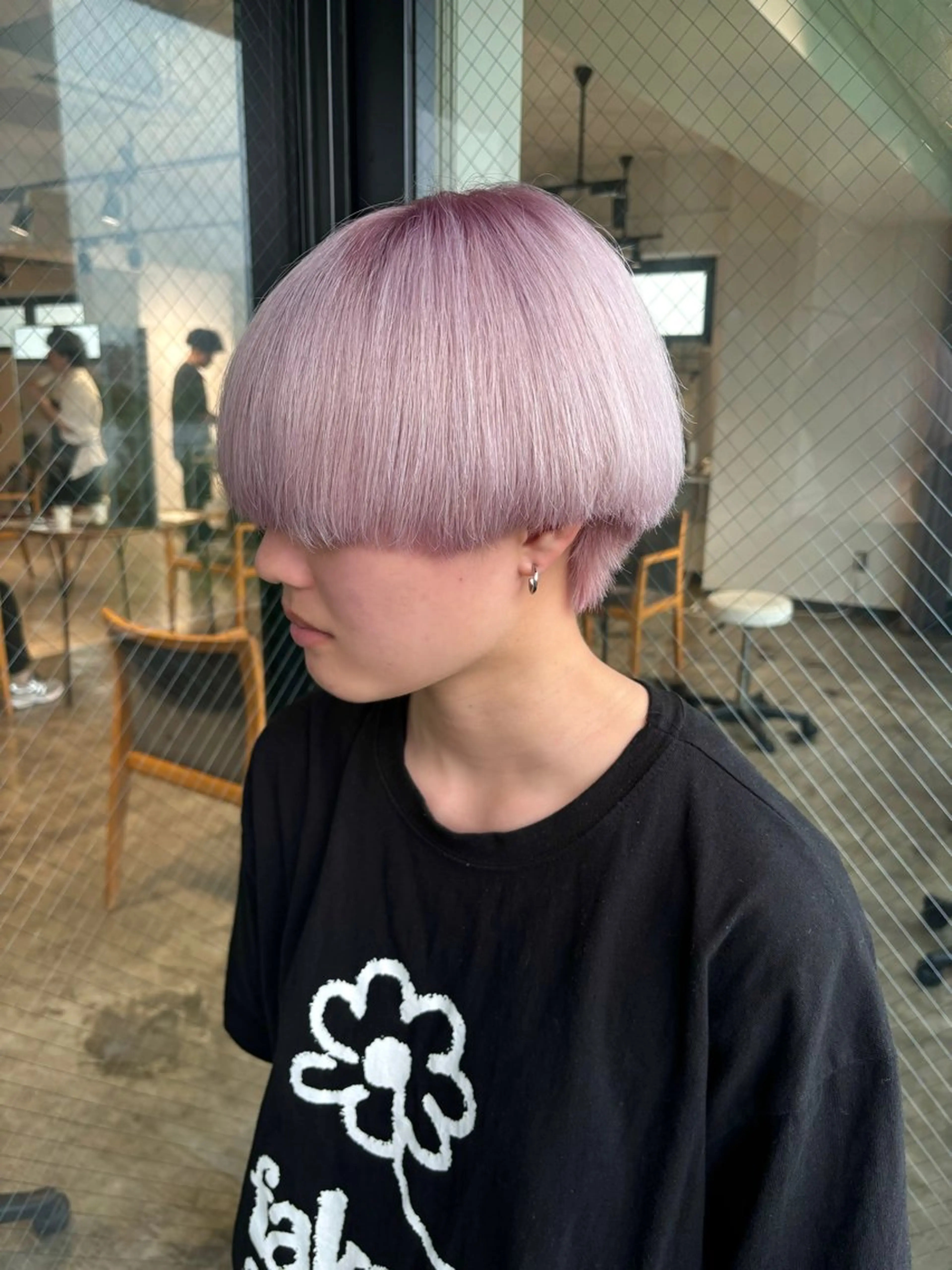 セミロング カラー 💫miyu💫デザ インカラー/アレンジのヘアスタイル