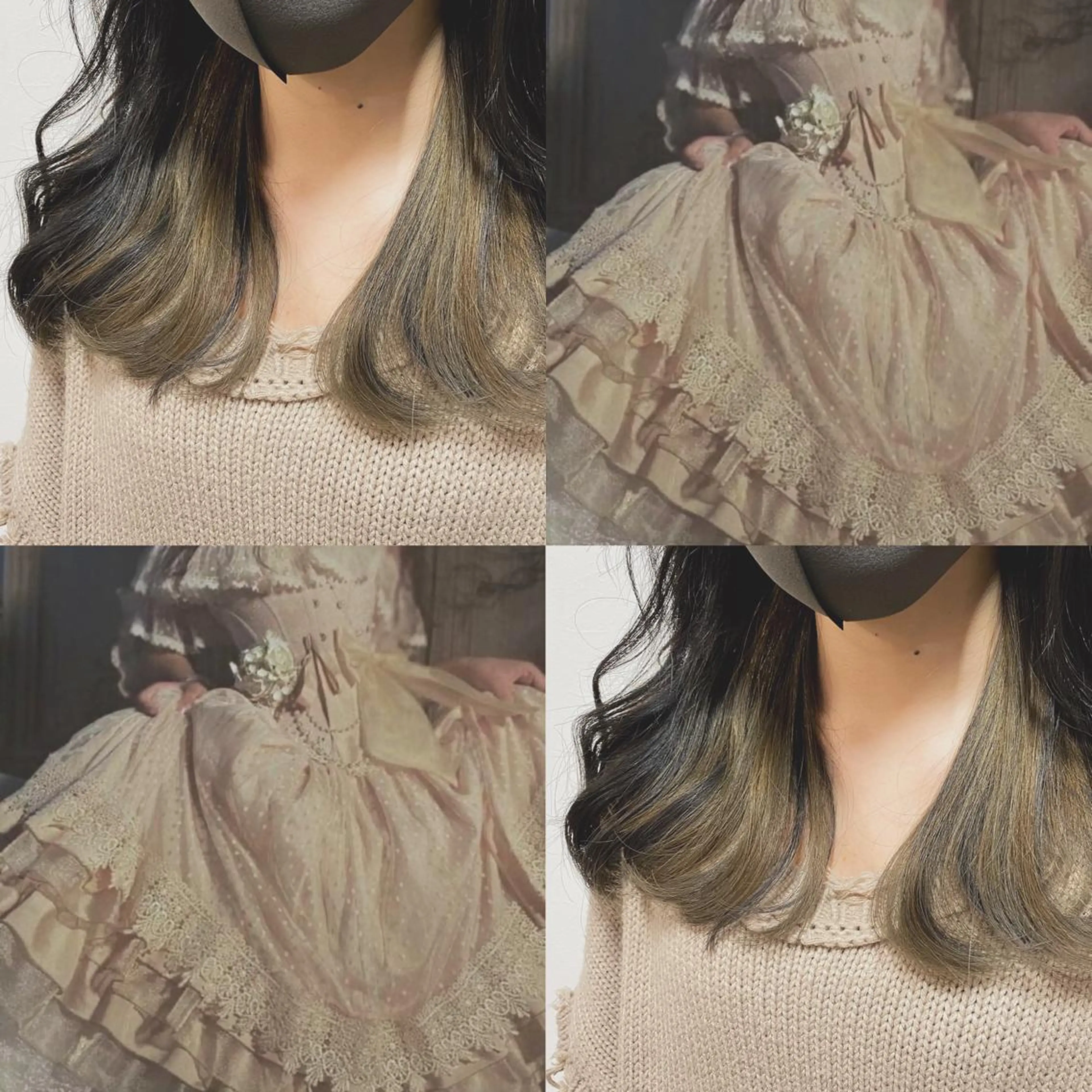 セミロング ヘアカラー ami by Absolute所属・🐠店長 二田直人🐠のヘアスタイル